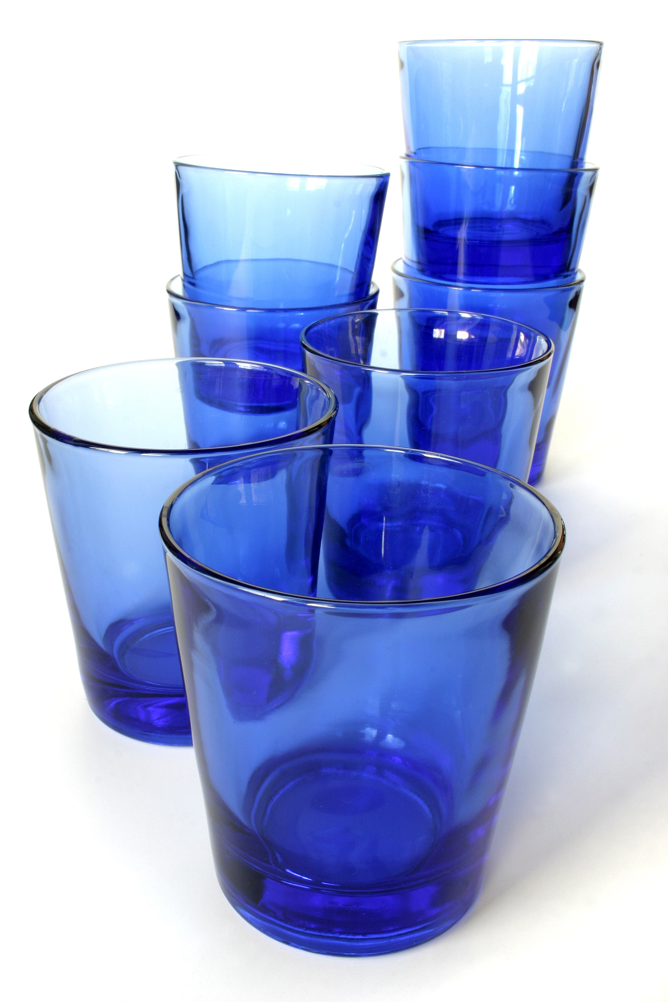 blue glasses