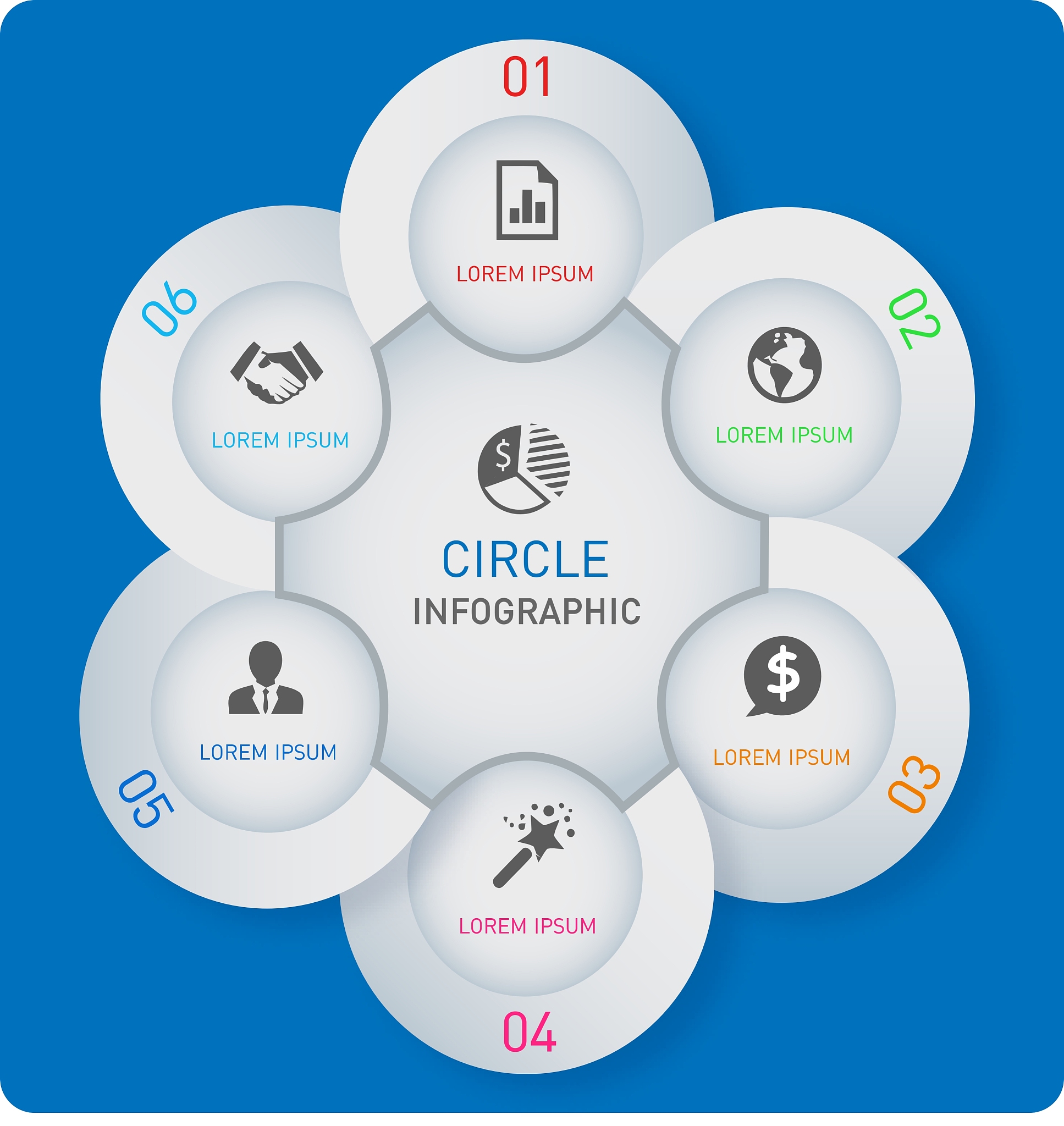 circle info graphic