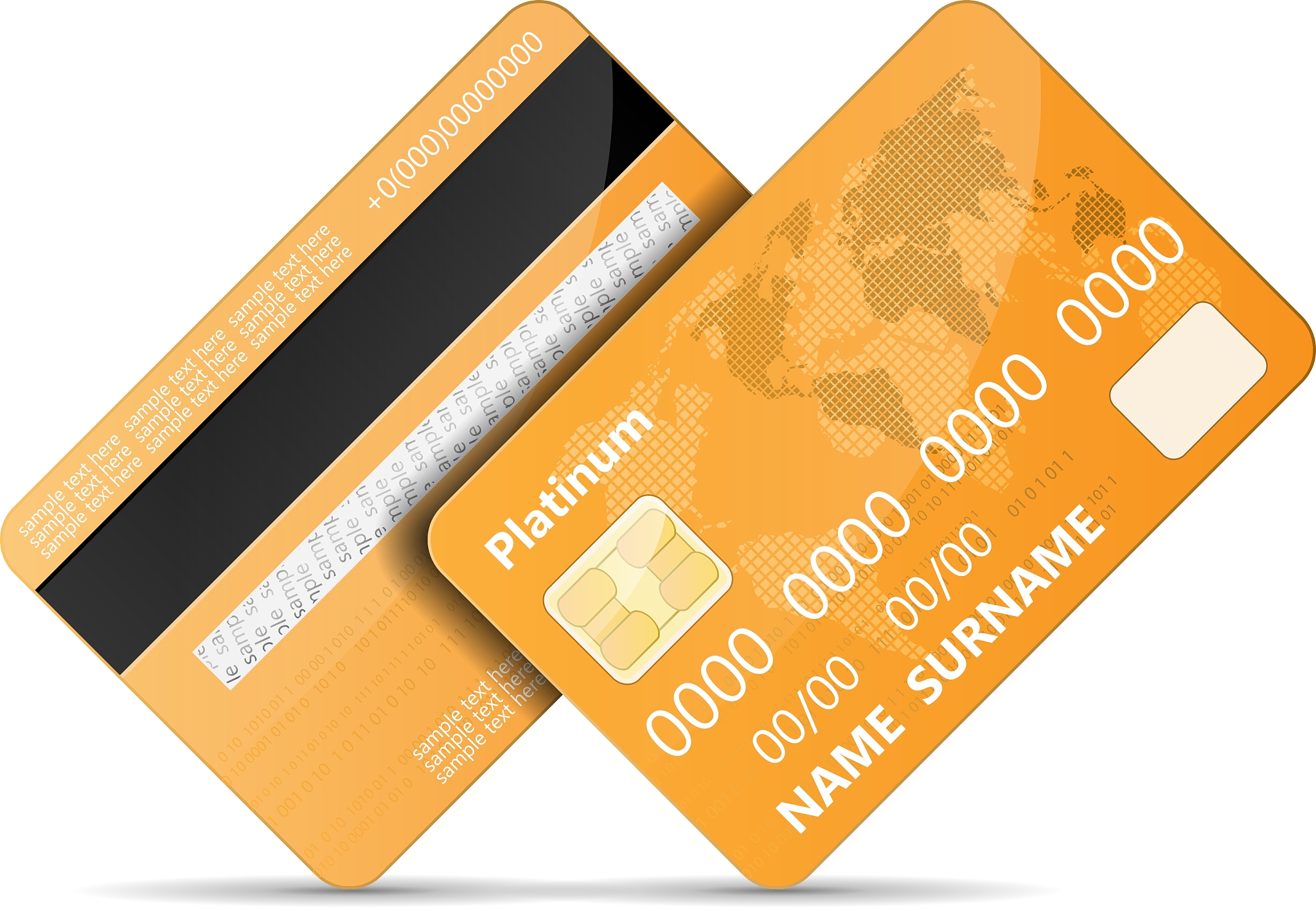 orange credit card
