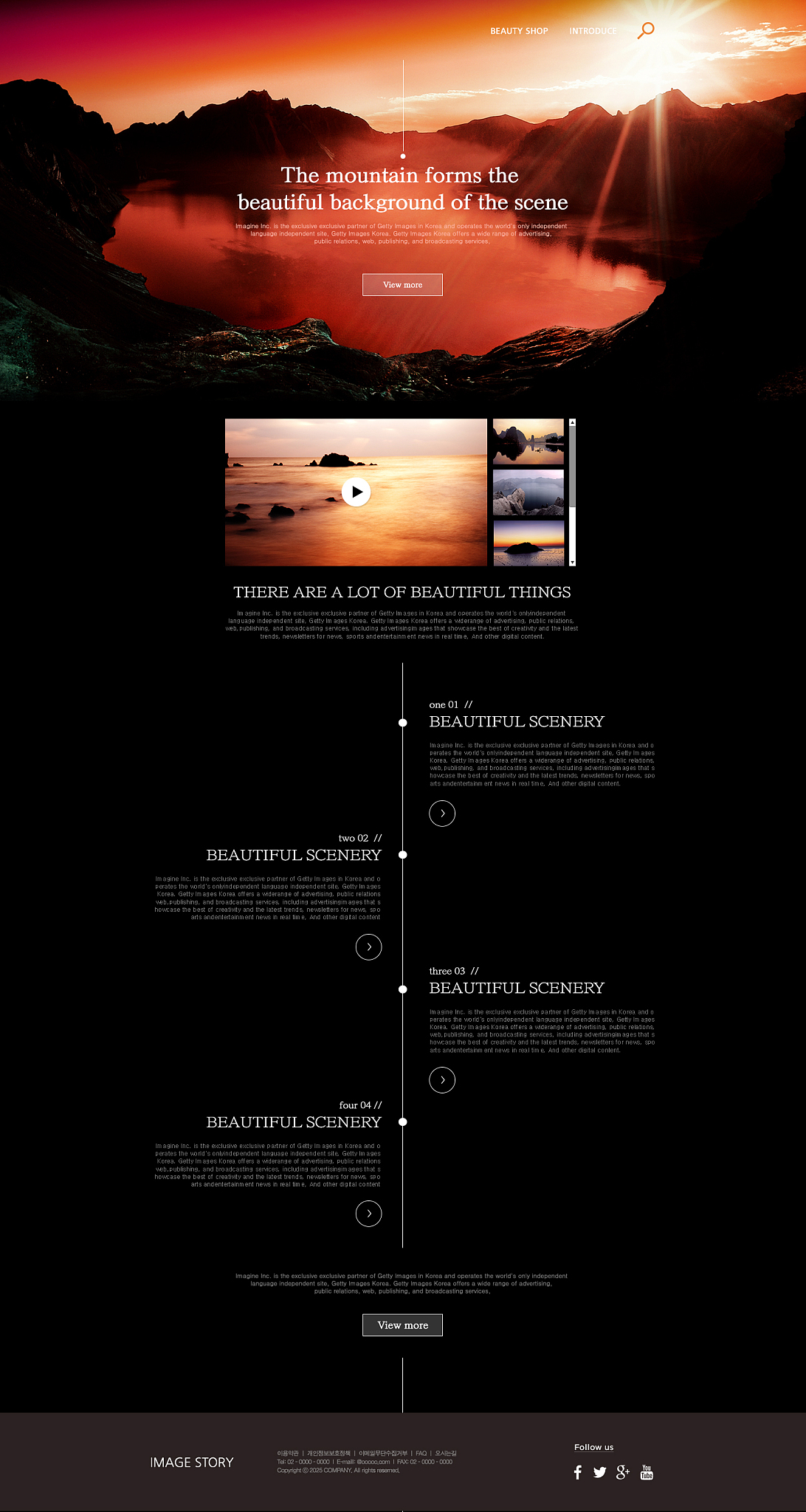web template