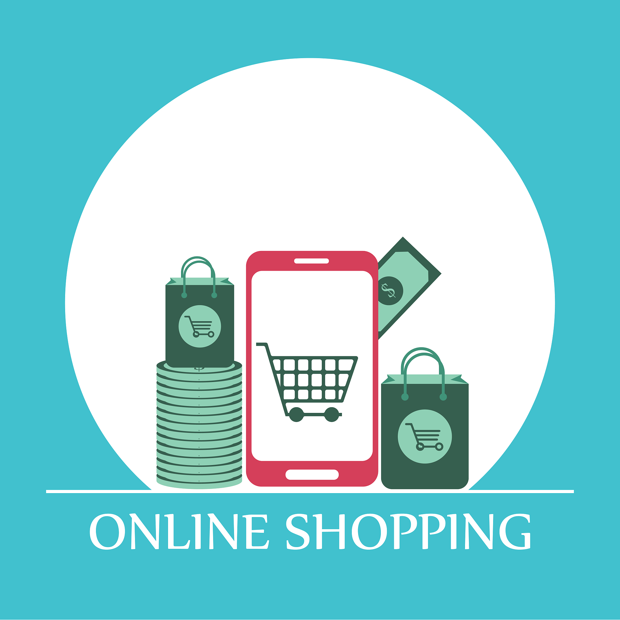 online shop illustration