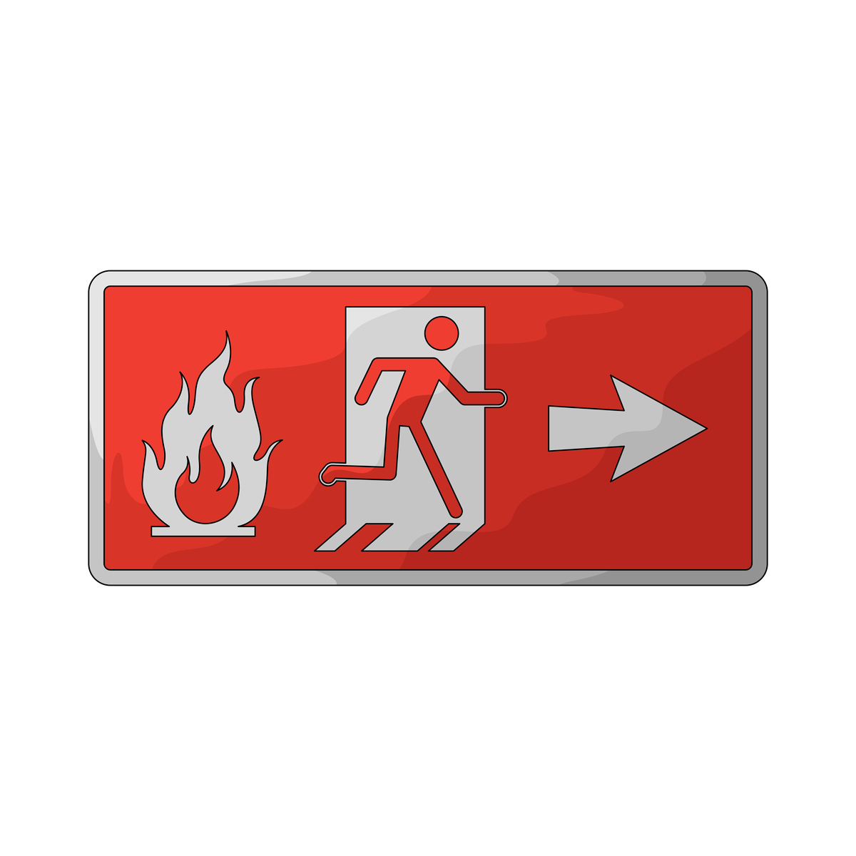 消防通道标识不清晰？7个对策保证安全疏散！