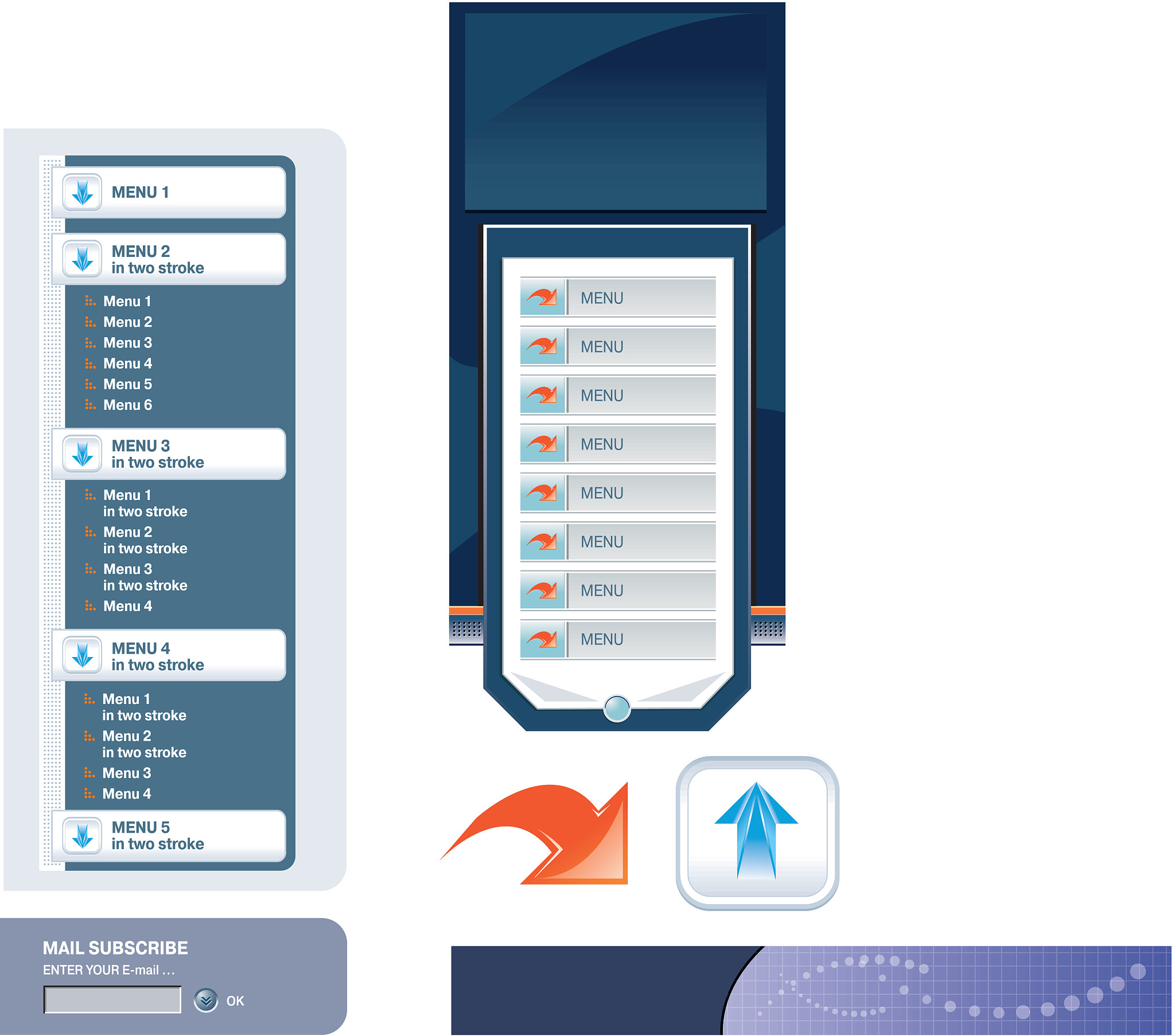 website vector templates