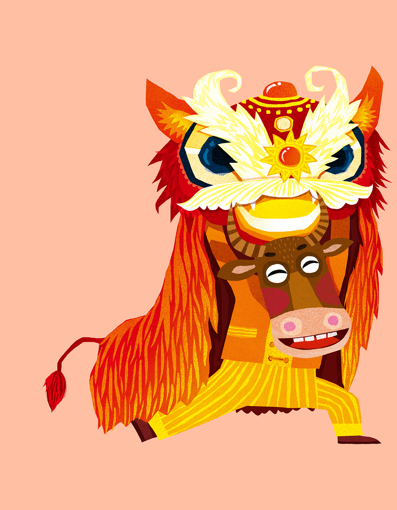 醒狮采青：传统文化与体育的完美结合 - 揭秘精彩表演背后的故事