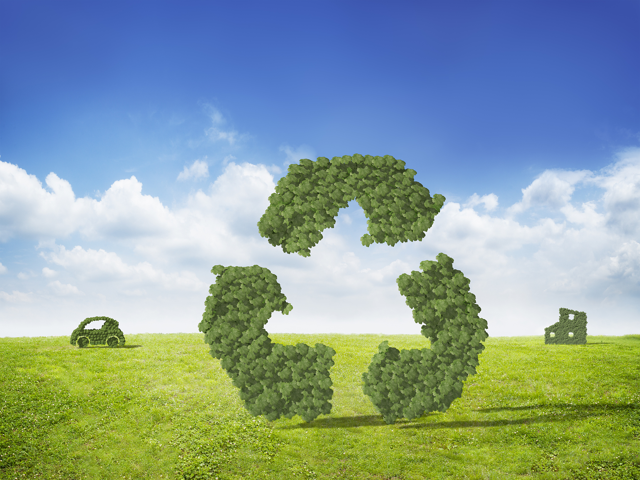 image of clean energy city