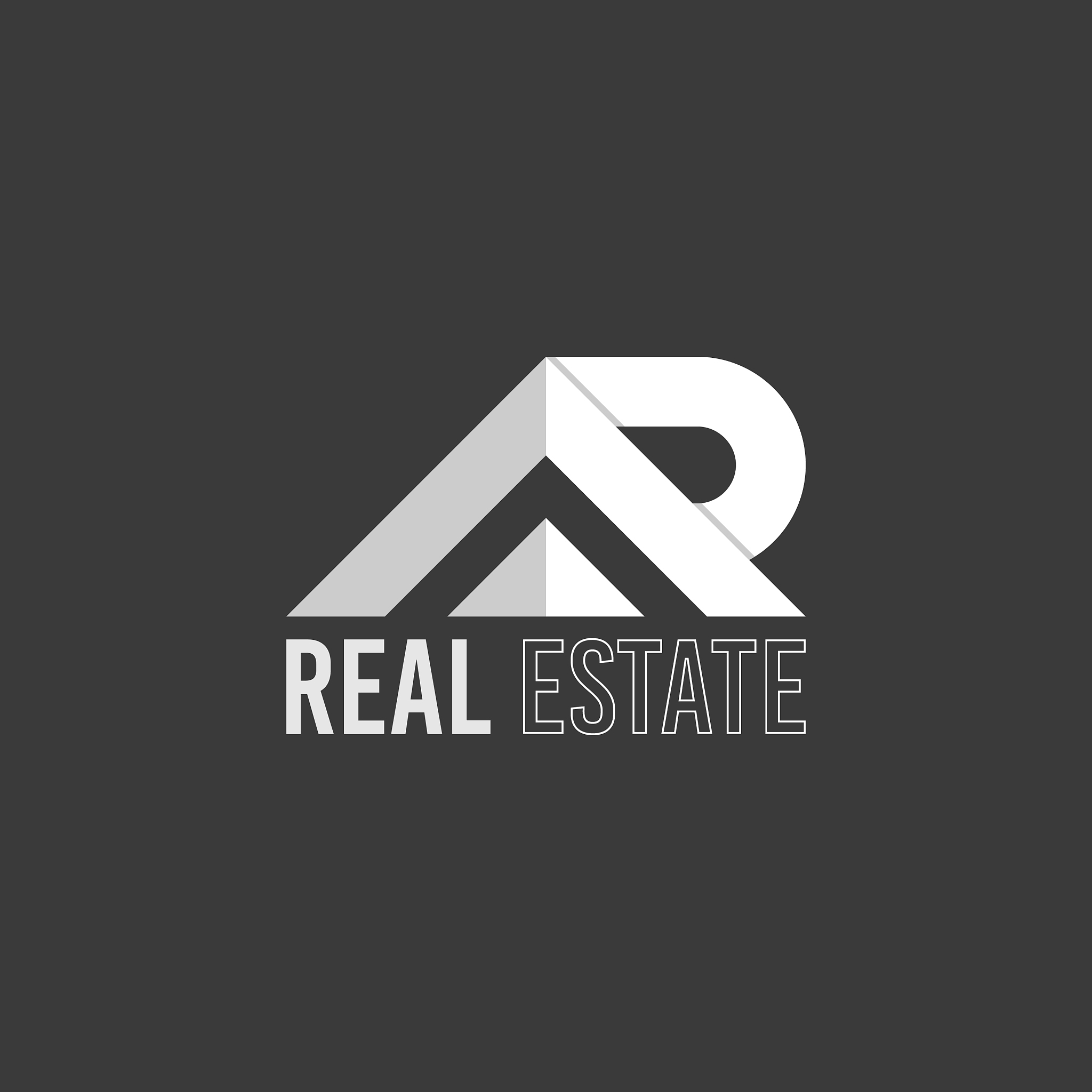 letter a and r real estate logo
