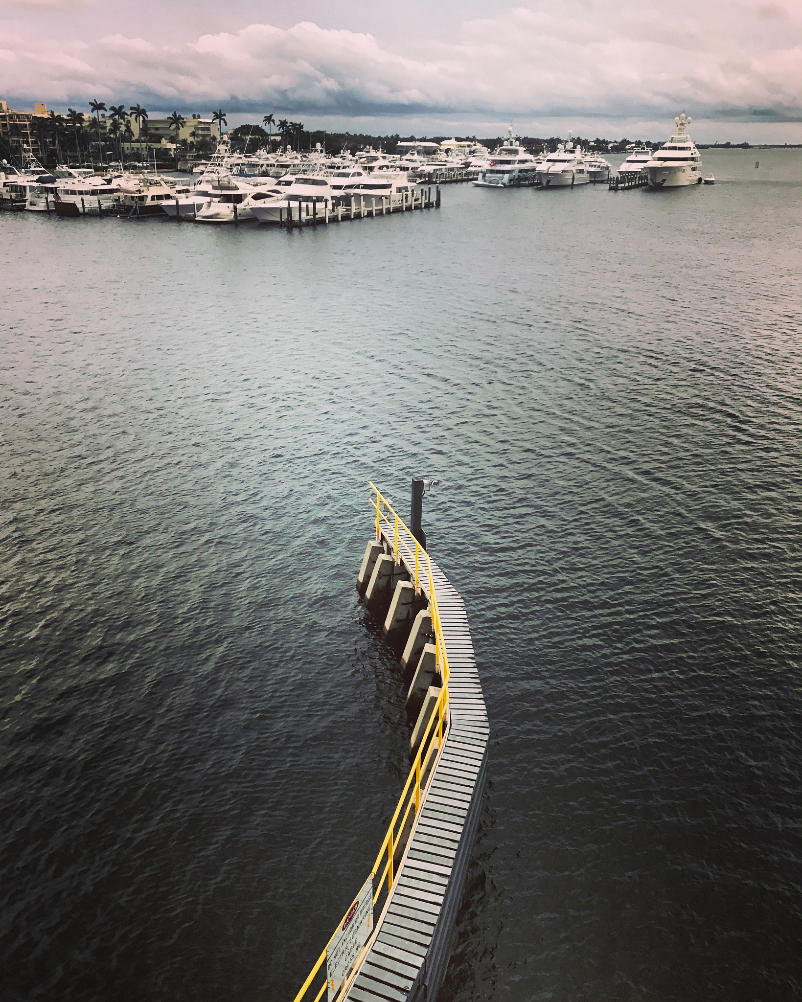 west palm beach marina, florida, usa