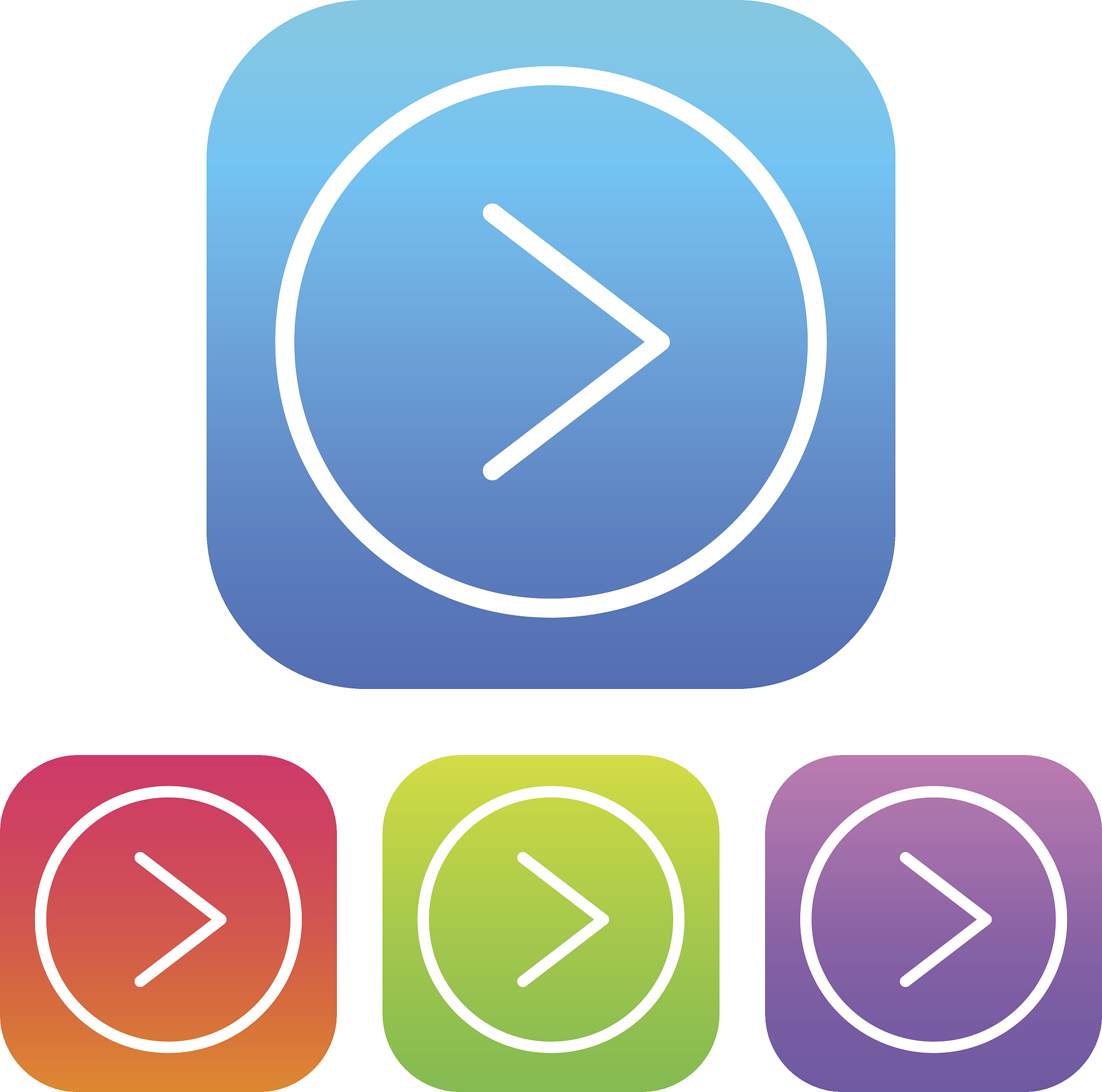superlight interface arrow icon