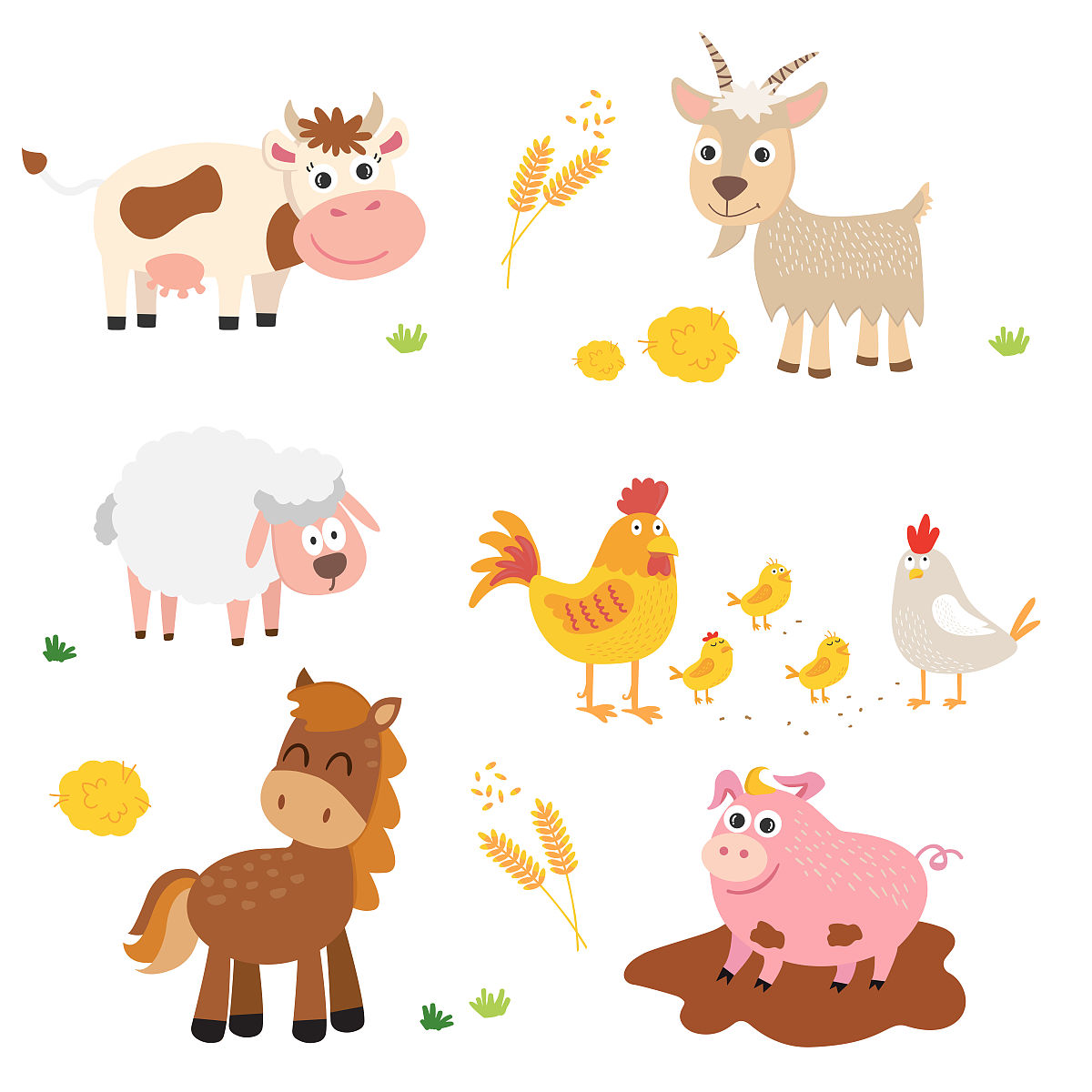 六畜家禽指的都有什么帮我用200字详细描述