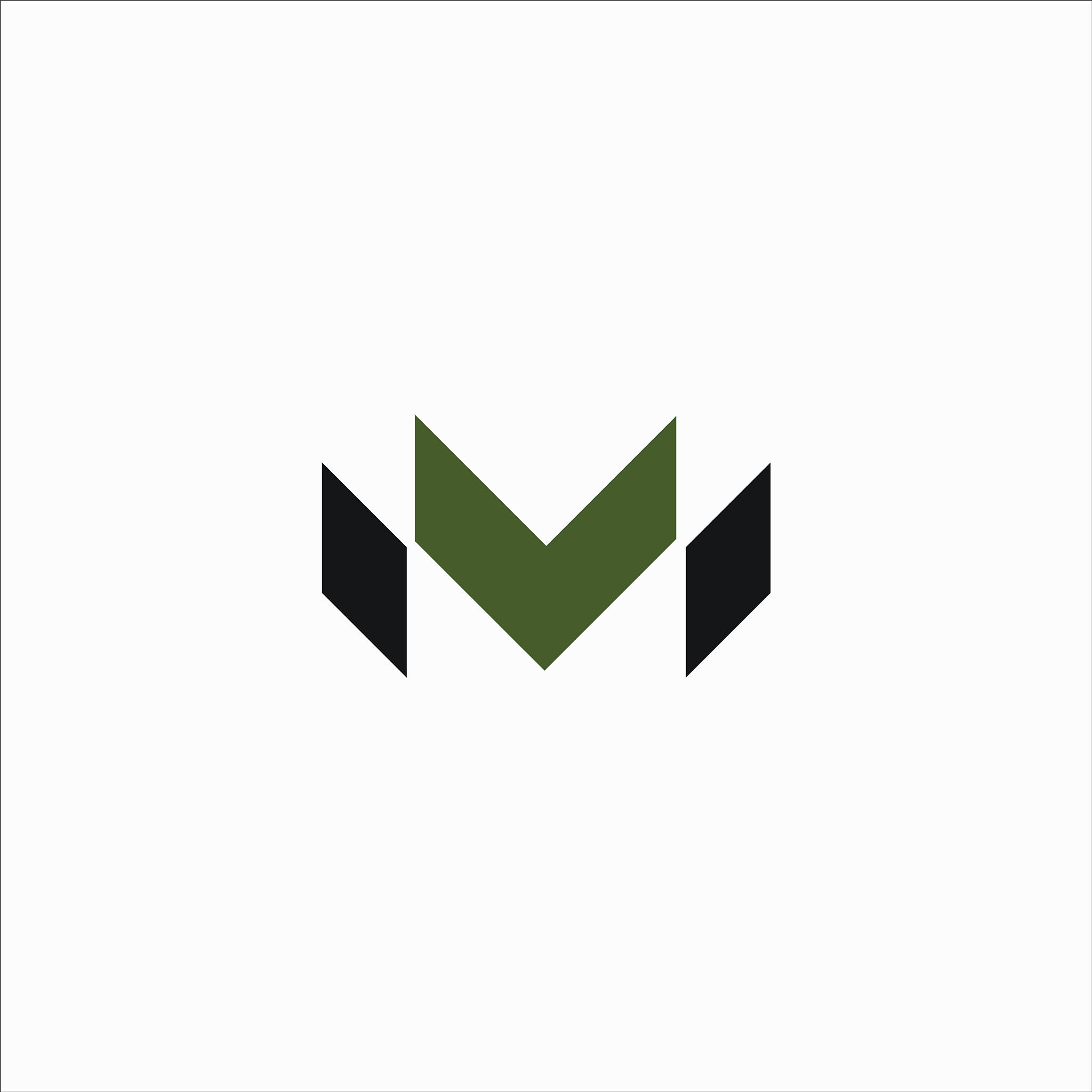 initial letter mv or vm logo design template