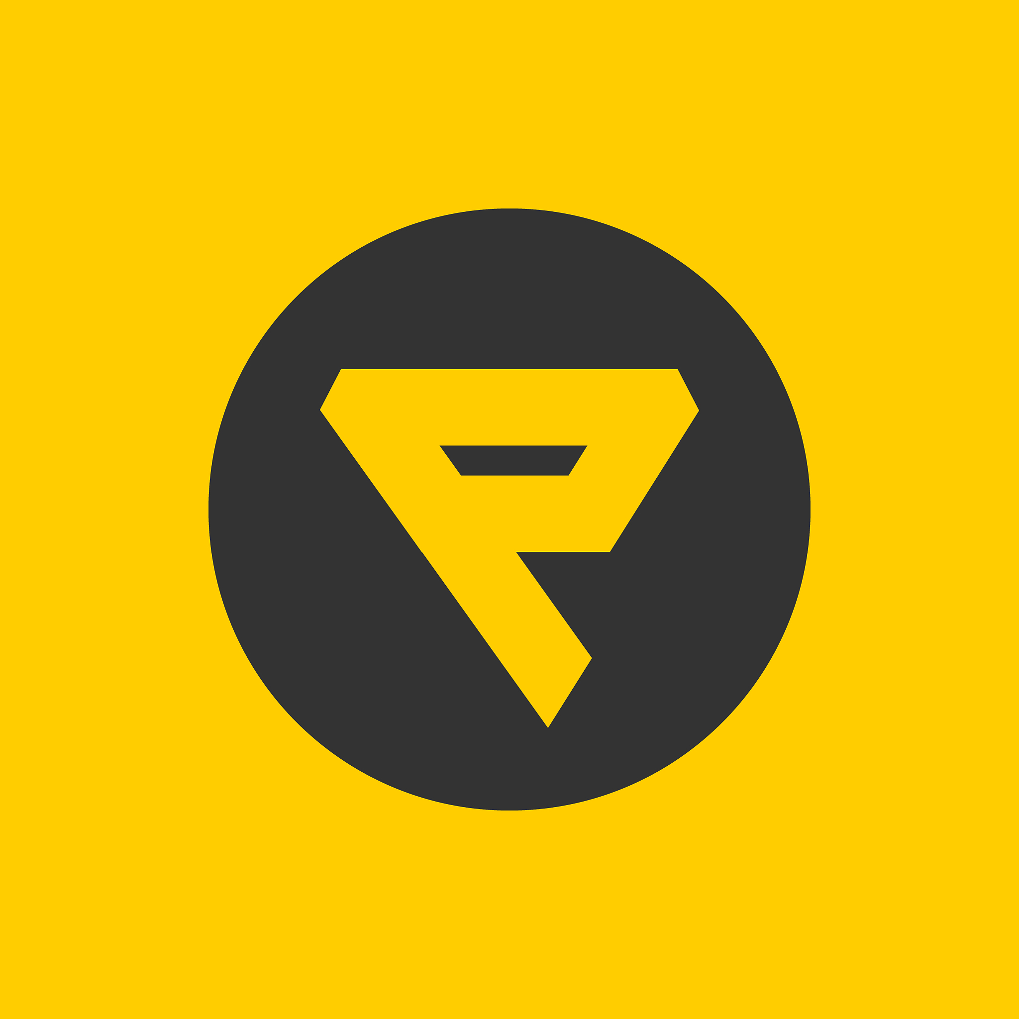 letter p icon logo vector with p