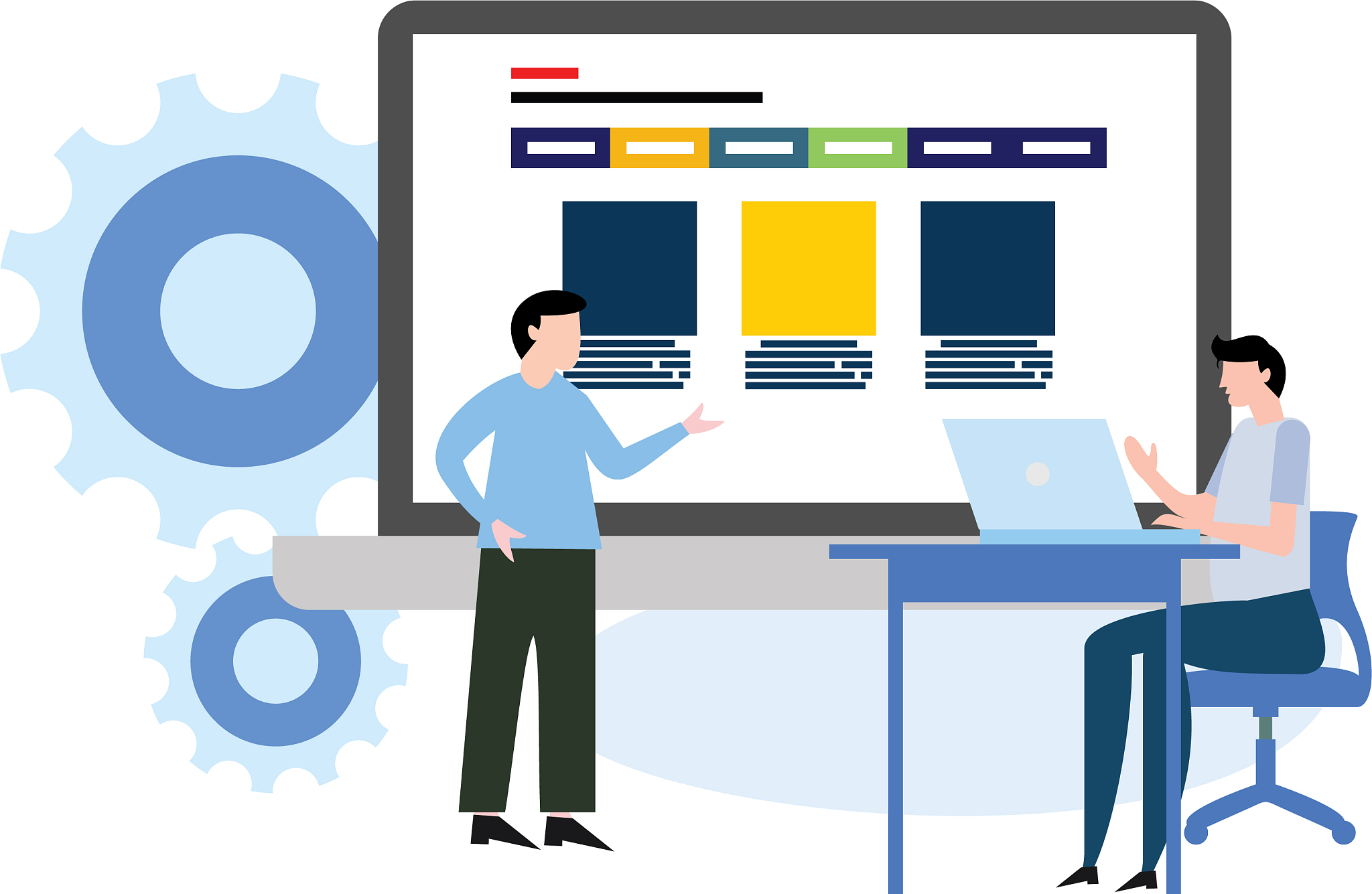 web page design templates for presentation