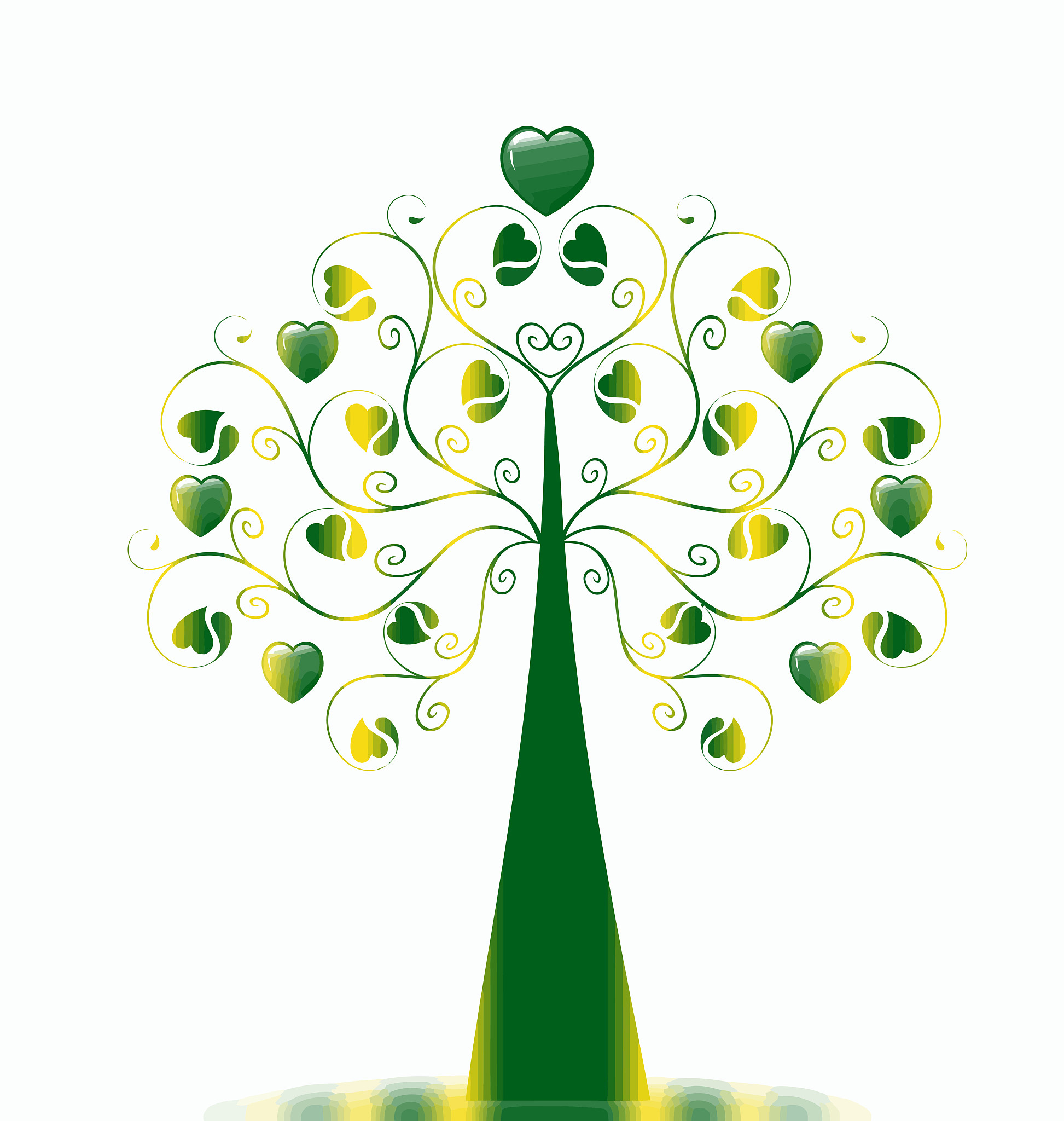 <strong>树</strong>,华丽的,瑞典,艺术品,植物,木制,漩涡形,自然,黄色,高雅