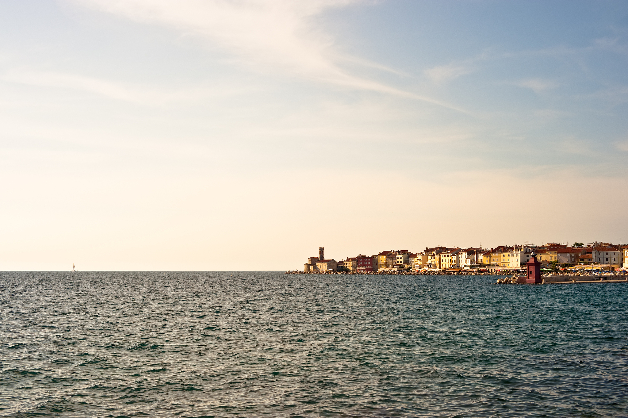 piran slovenia mediterranean sea