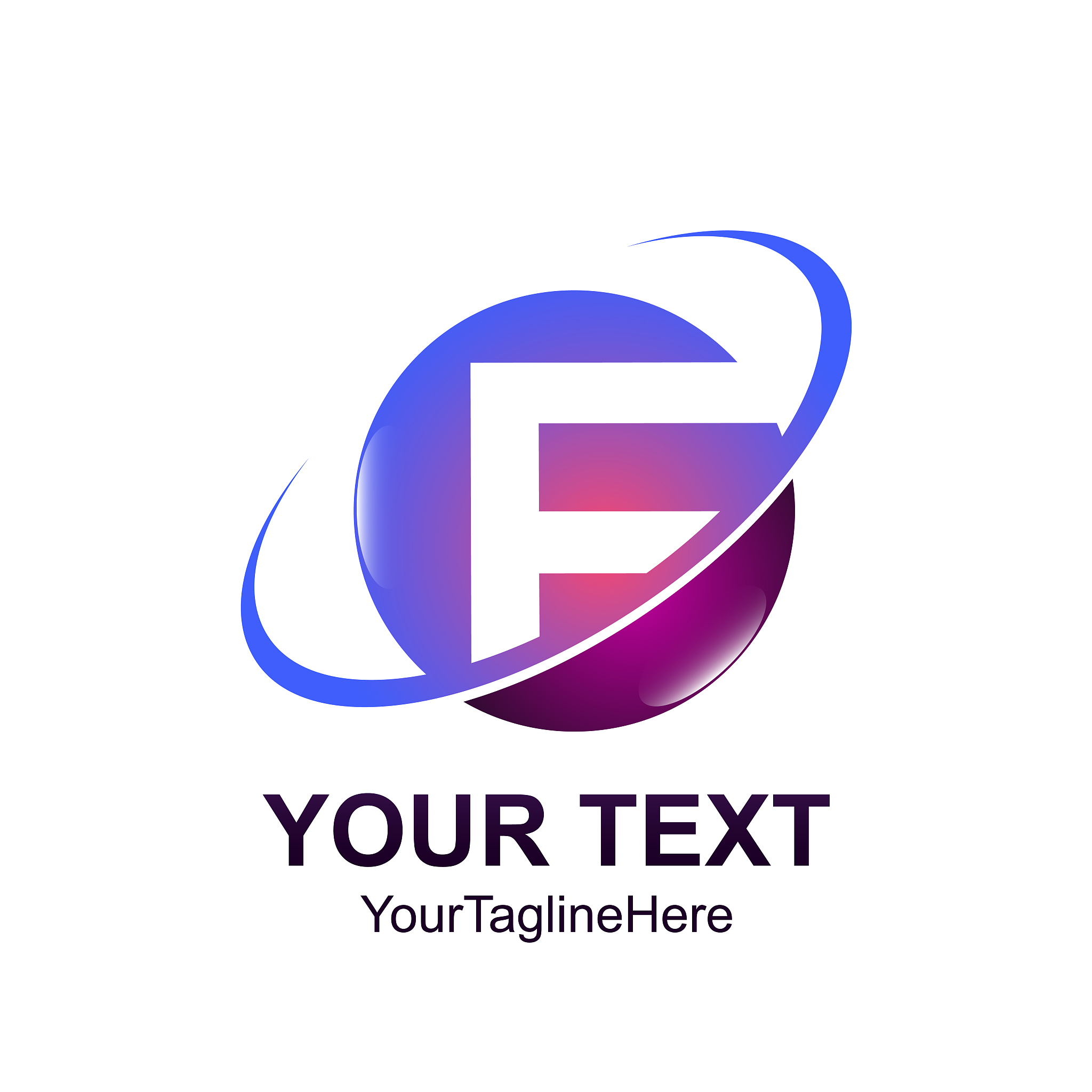 colourful letter icon