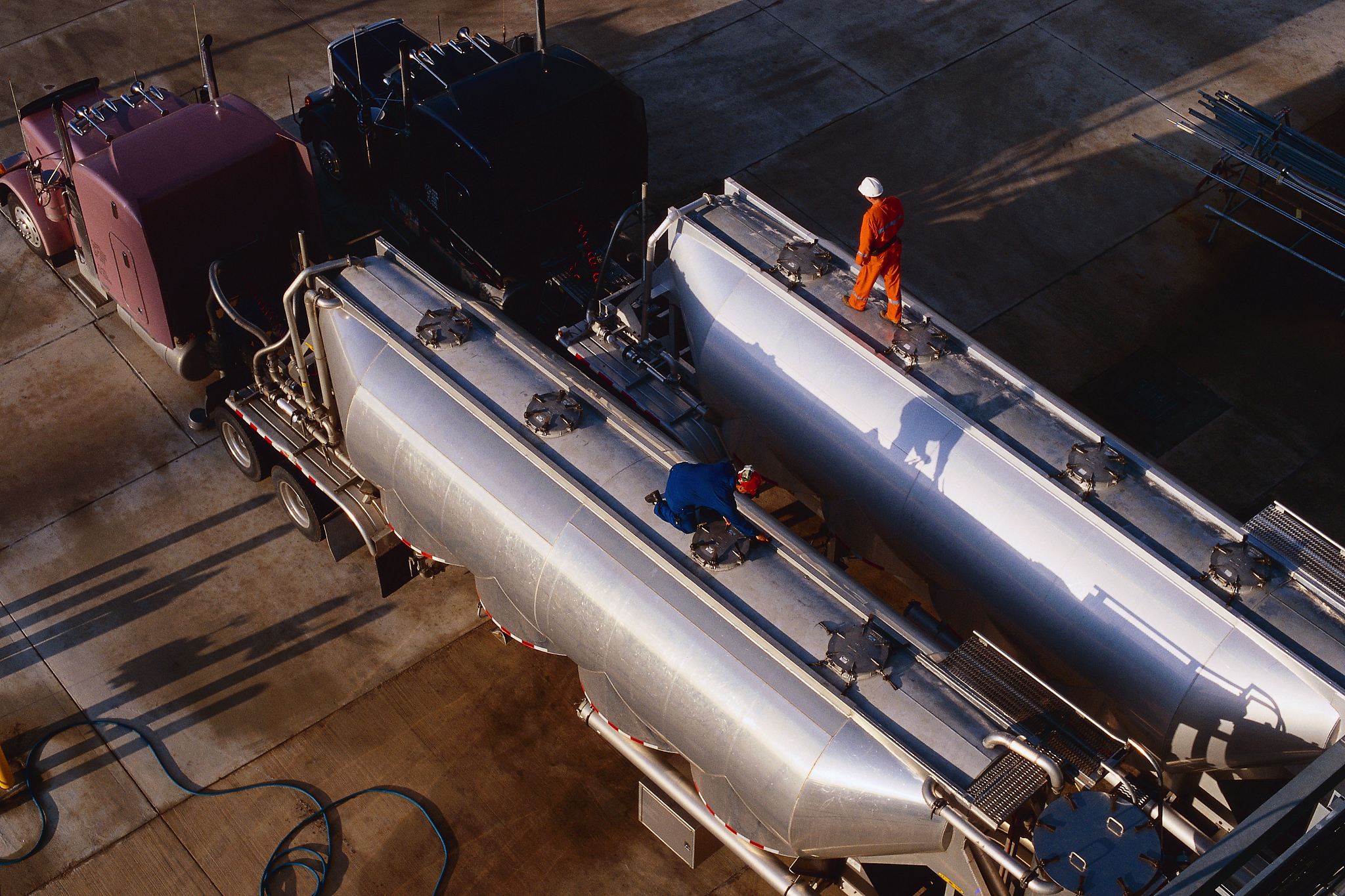 chemical tanker trucks