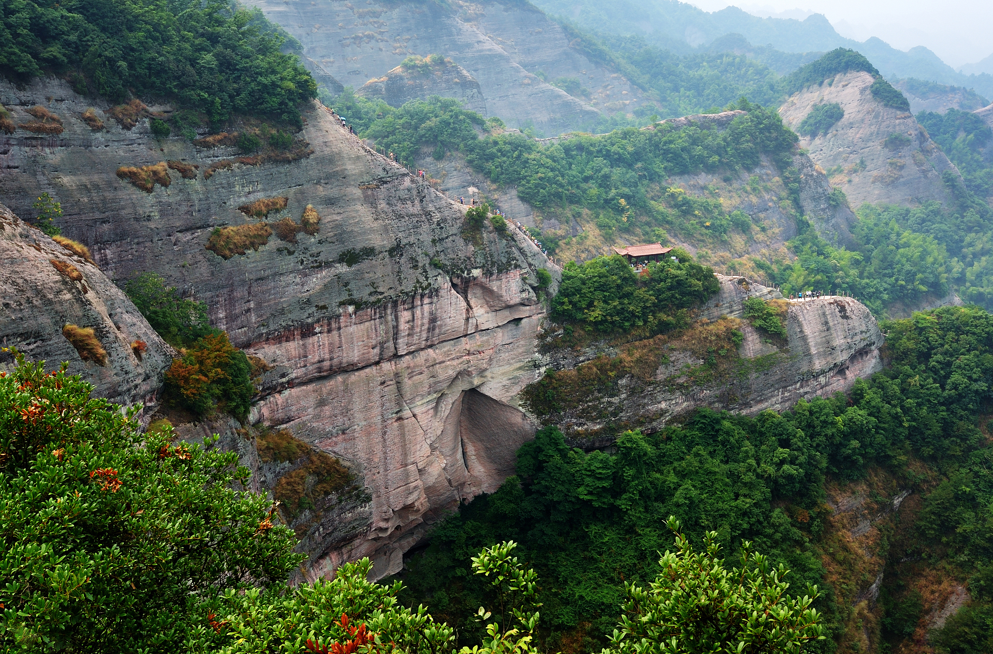 danxia landform in southern china