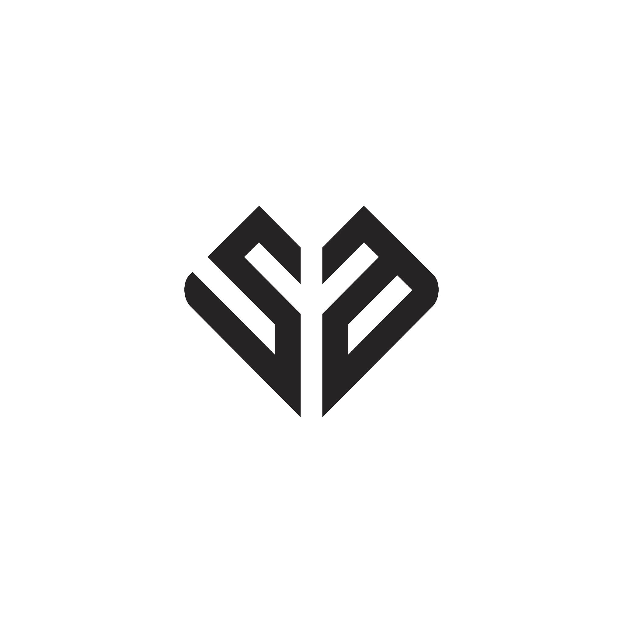 sa letter logo icon design template elements