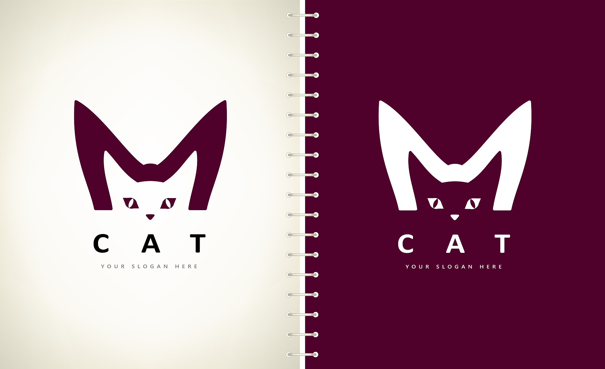 cat vector animal design