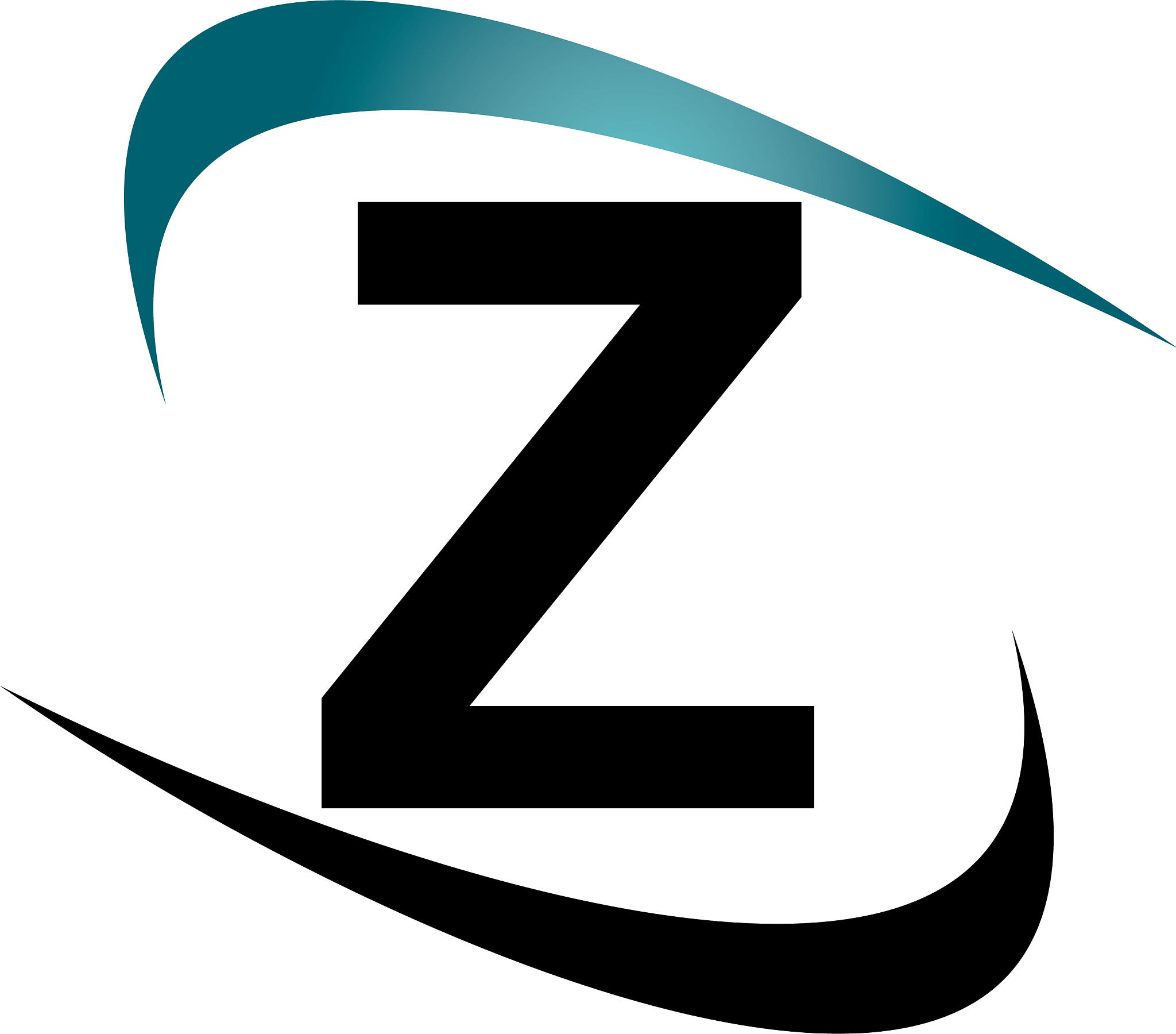 modern icon solution letter z