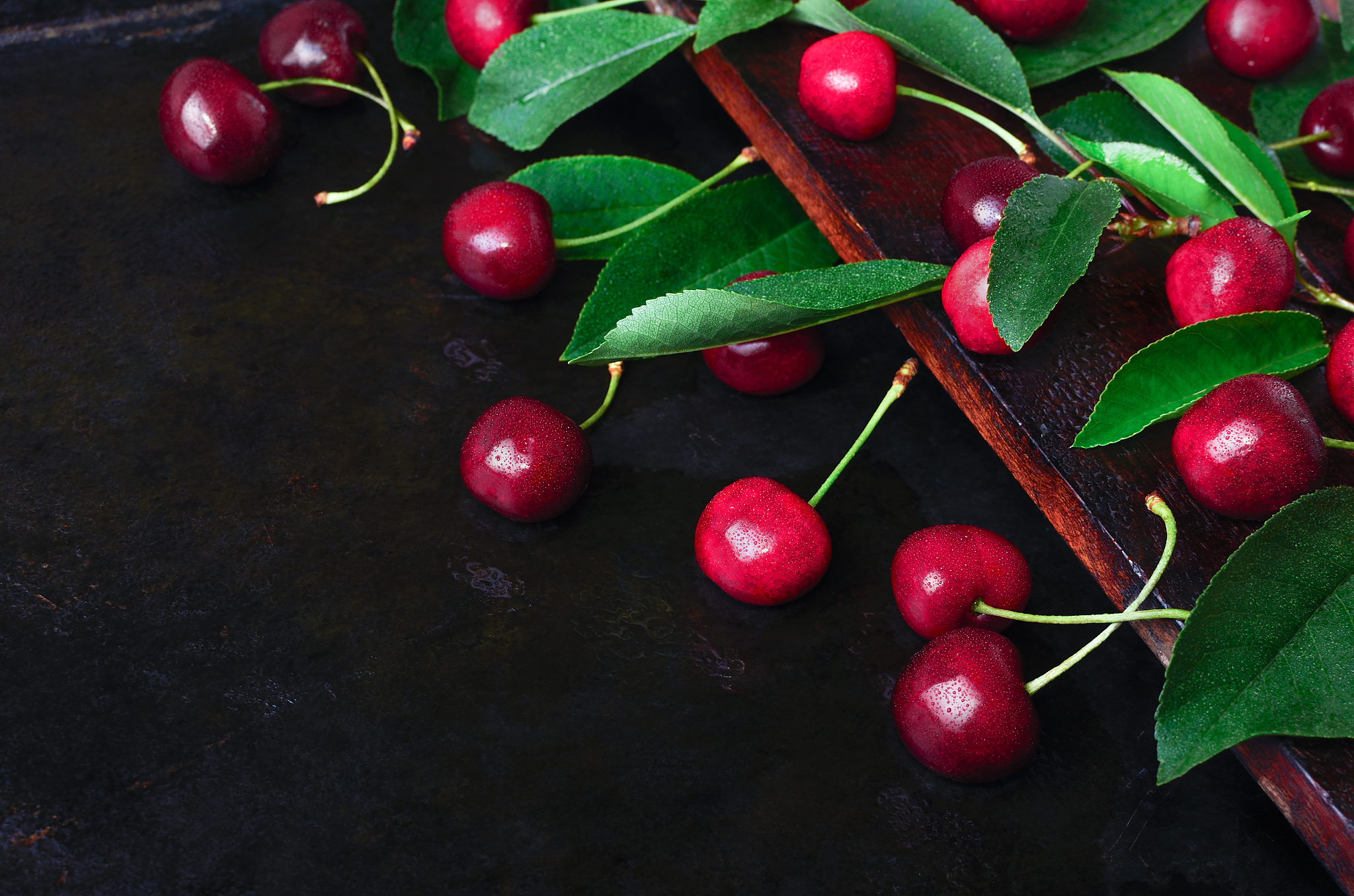 sweet cherries