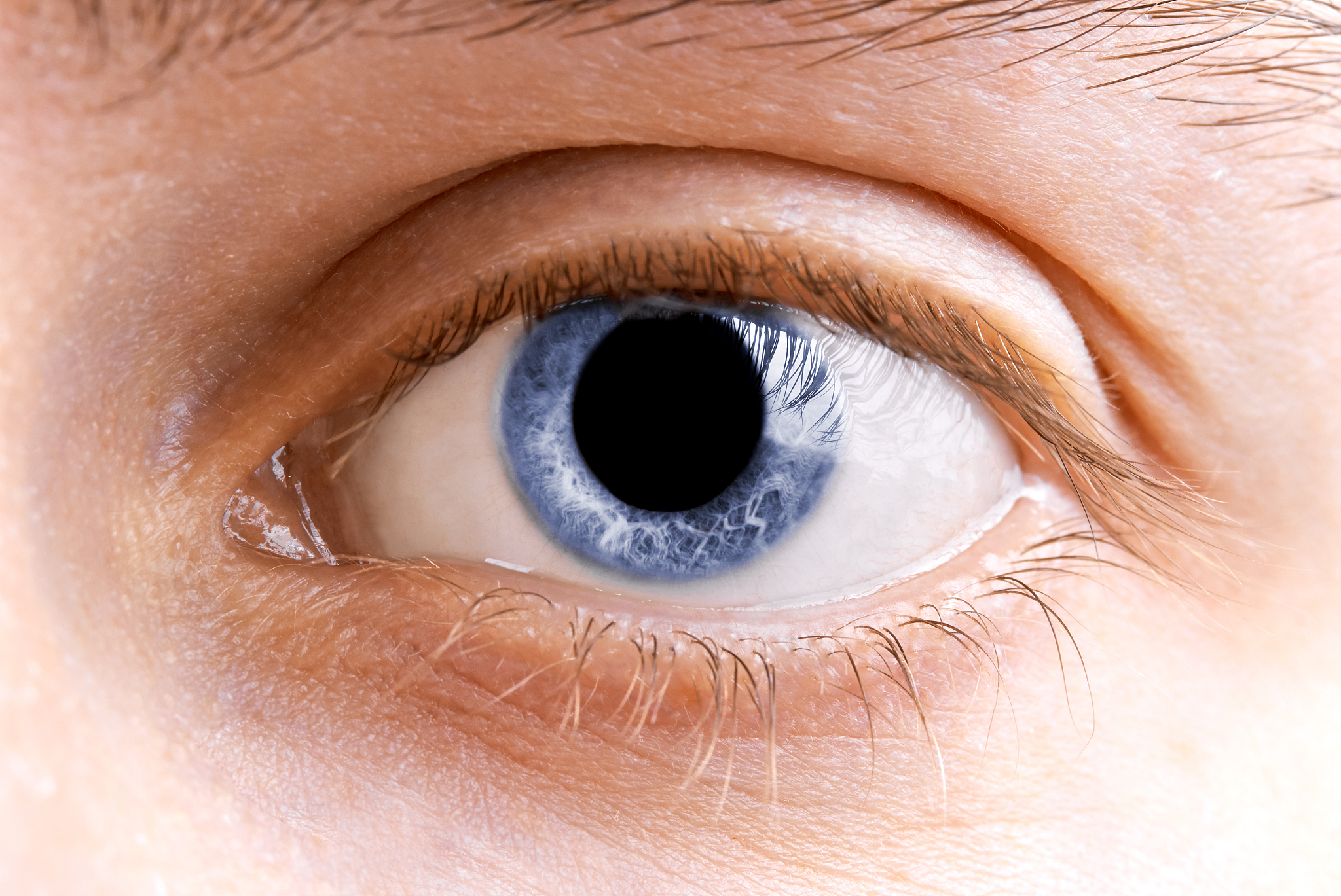 man eyes