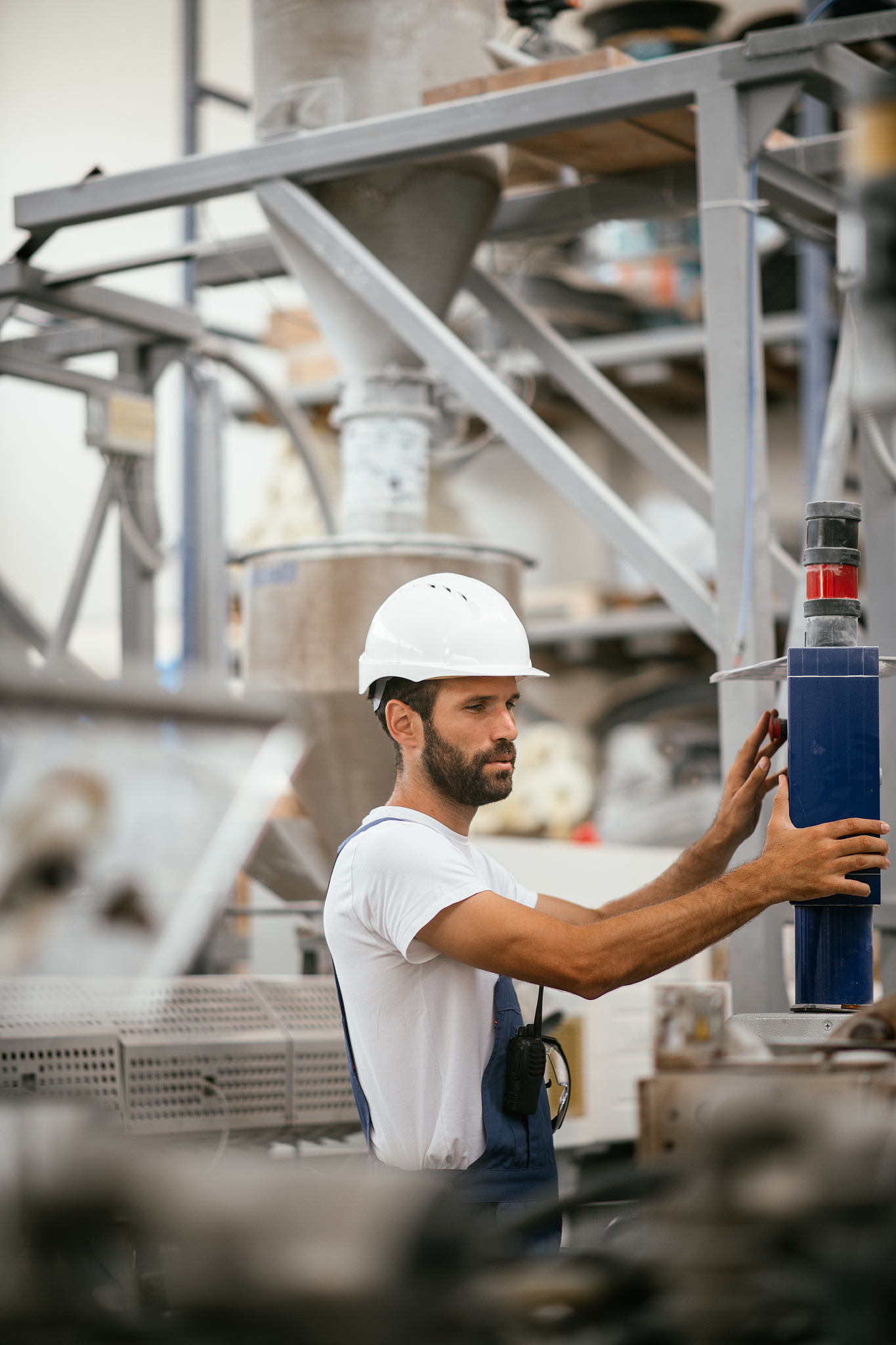 engineer in factory