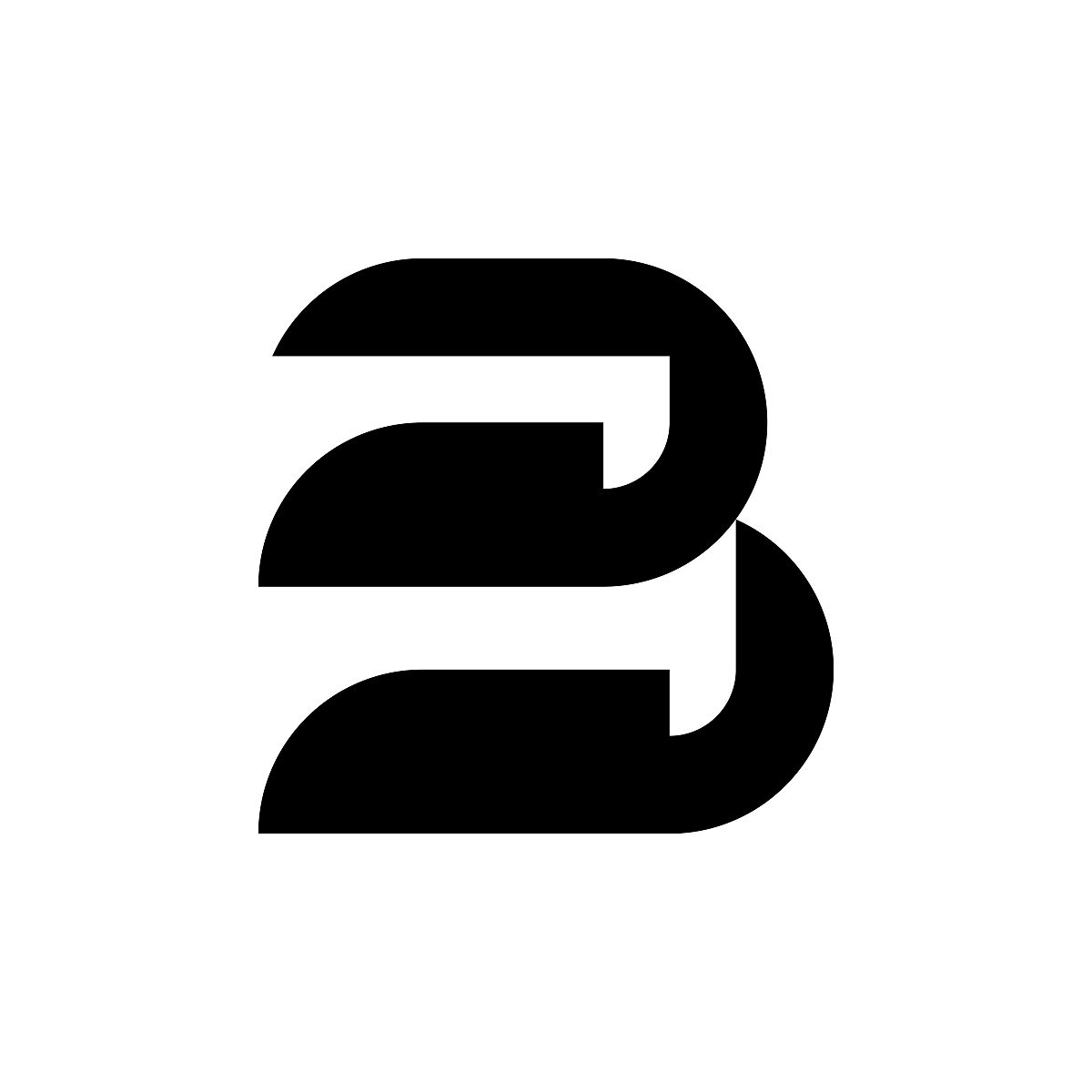 字母b的标志.图标设计