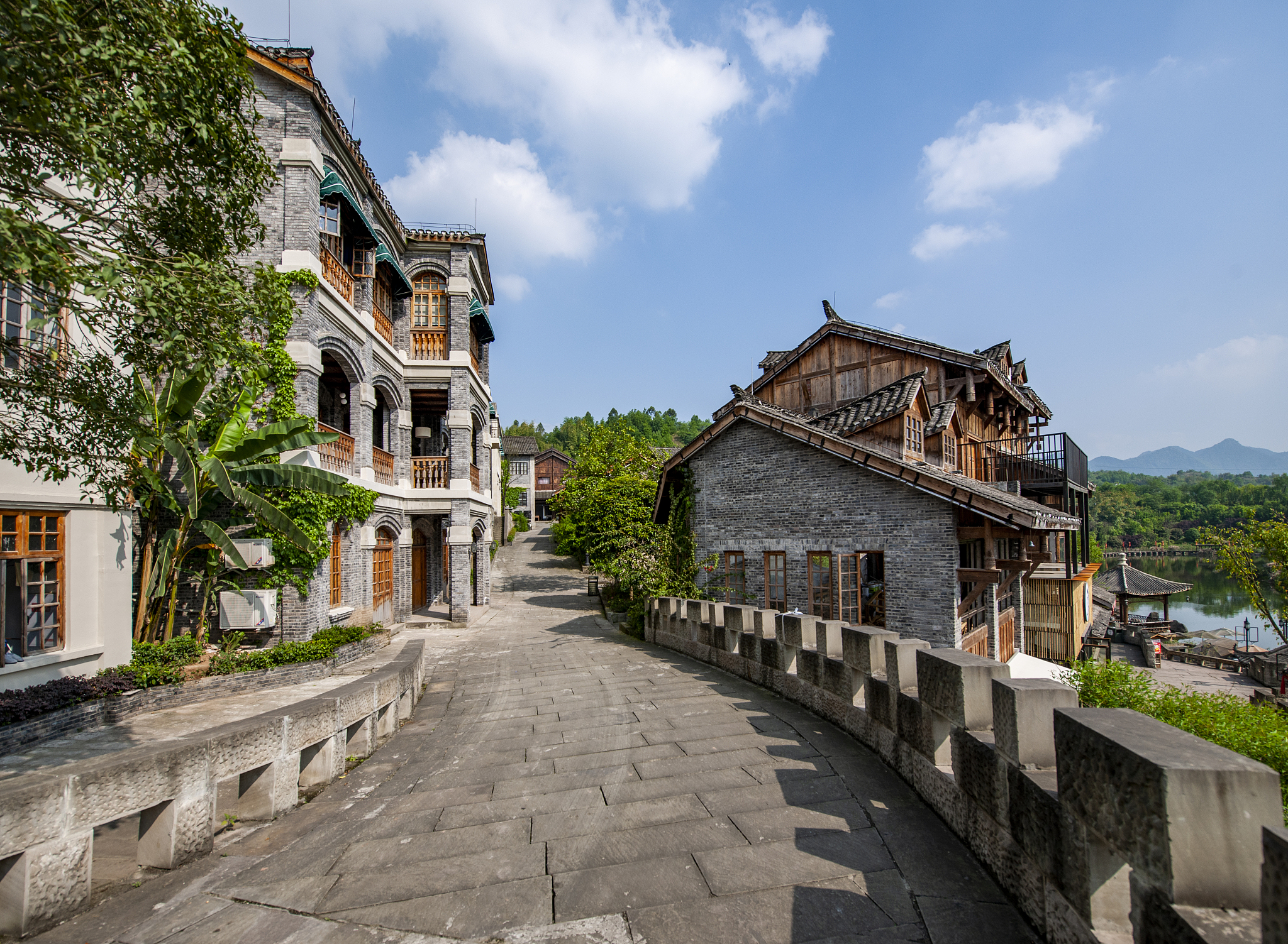 重庆北碚老城龙凤镇：巴渝文化建筑材料特色