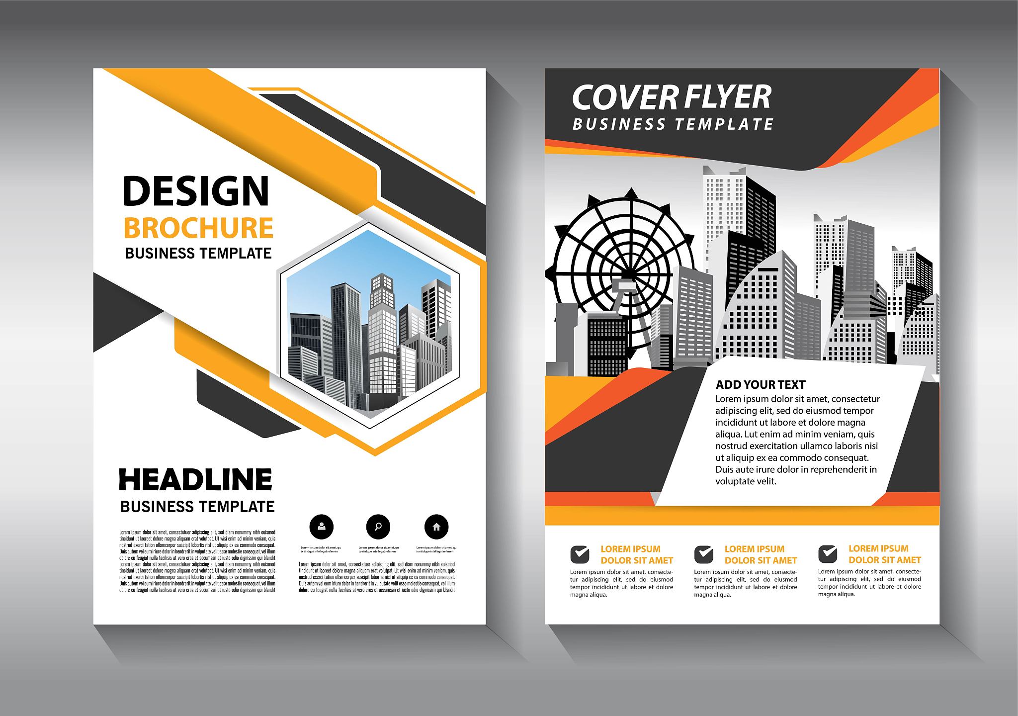 brochure design, cover modern layout, annual report, poster, fly