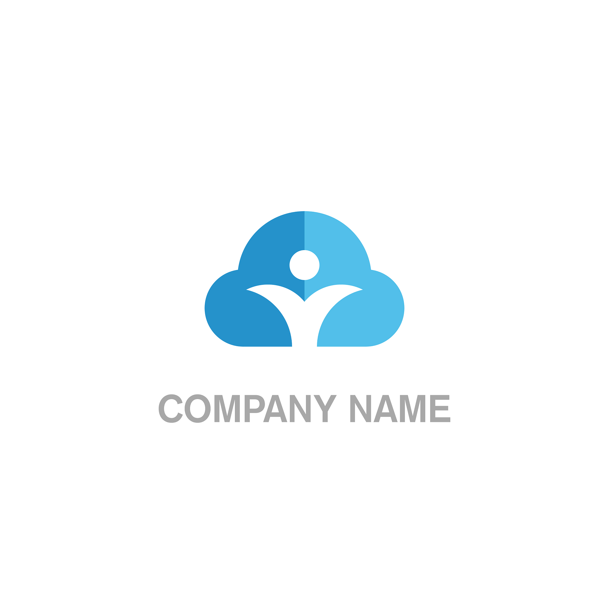 云端筑梦 Logo 设计理念及含义解析