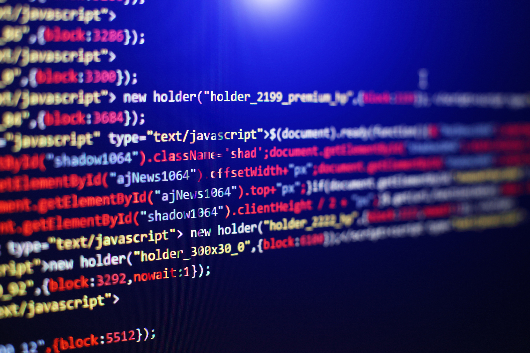html web design code for developers and designers