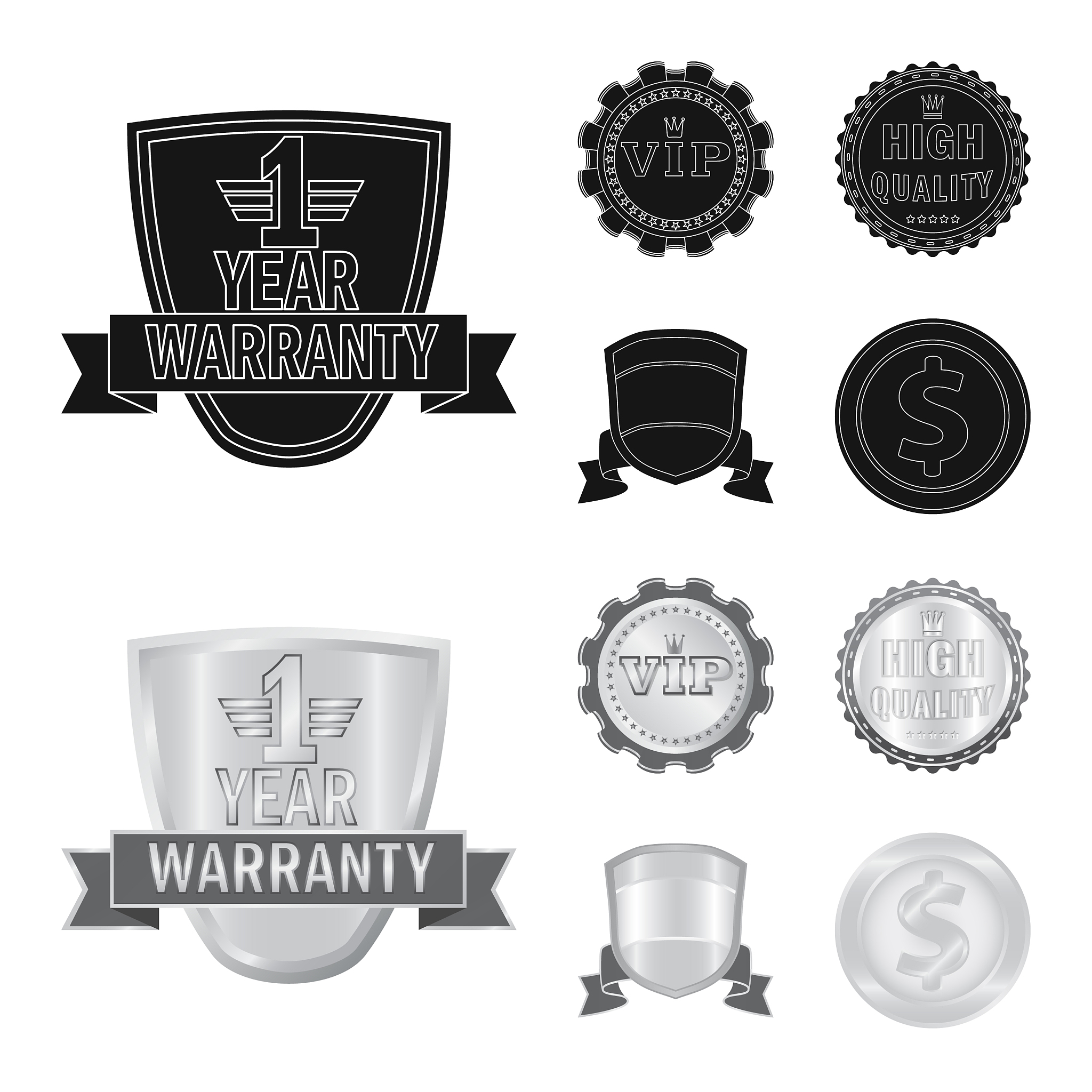 emblem and badge logo