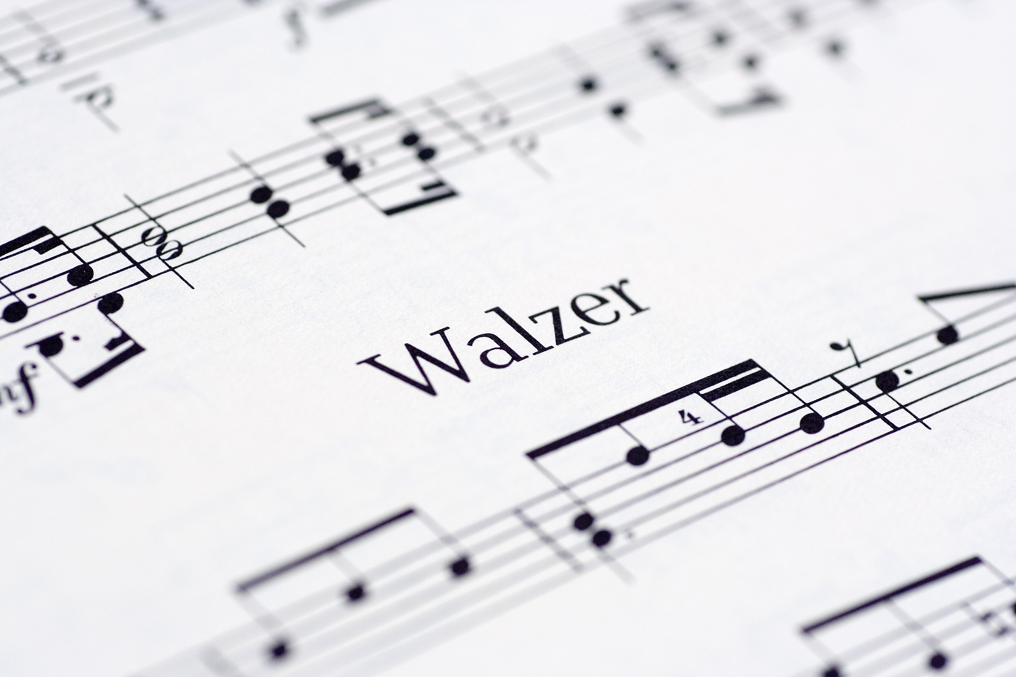 sheet of music