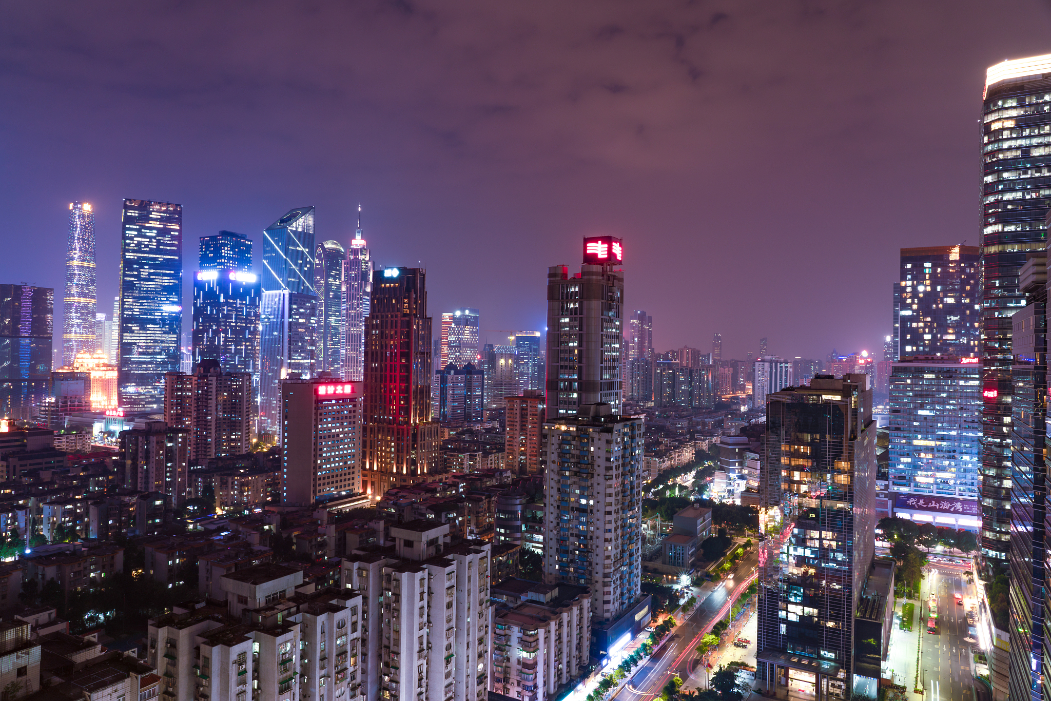 广州城市夜景