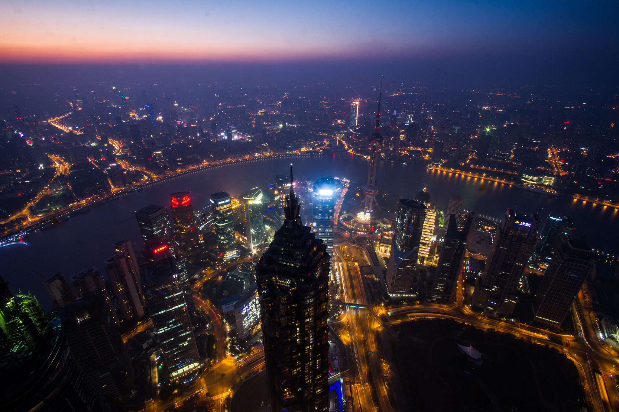 shanghai skyline