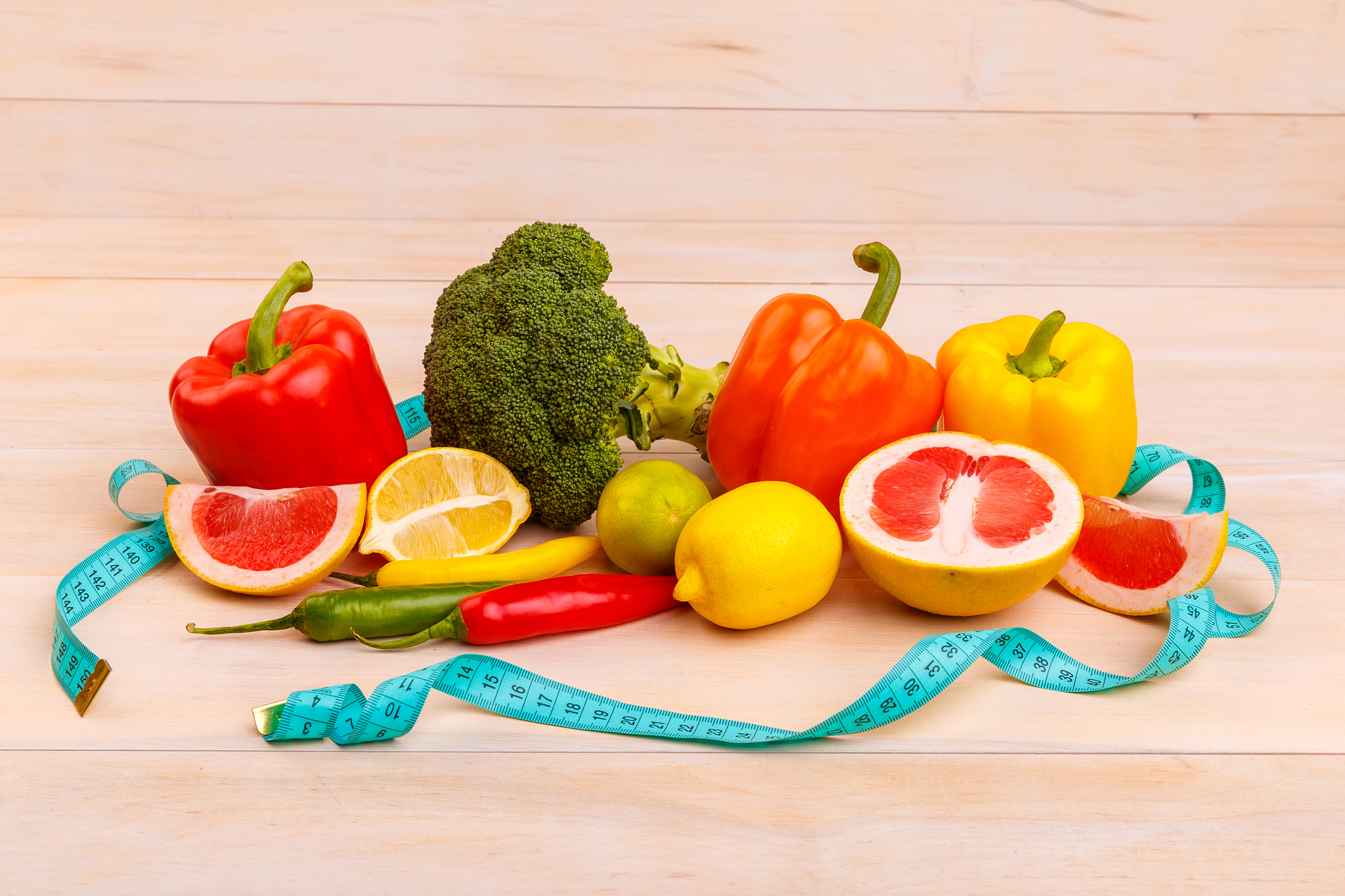 fruits and vegetables for healthy eating