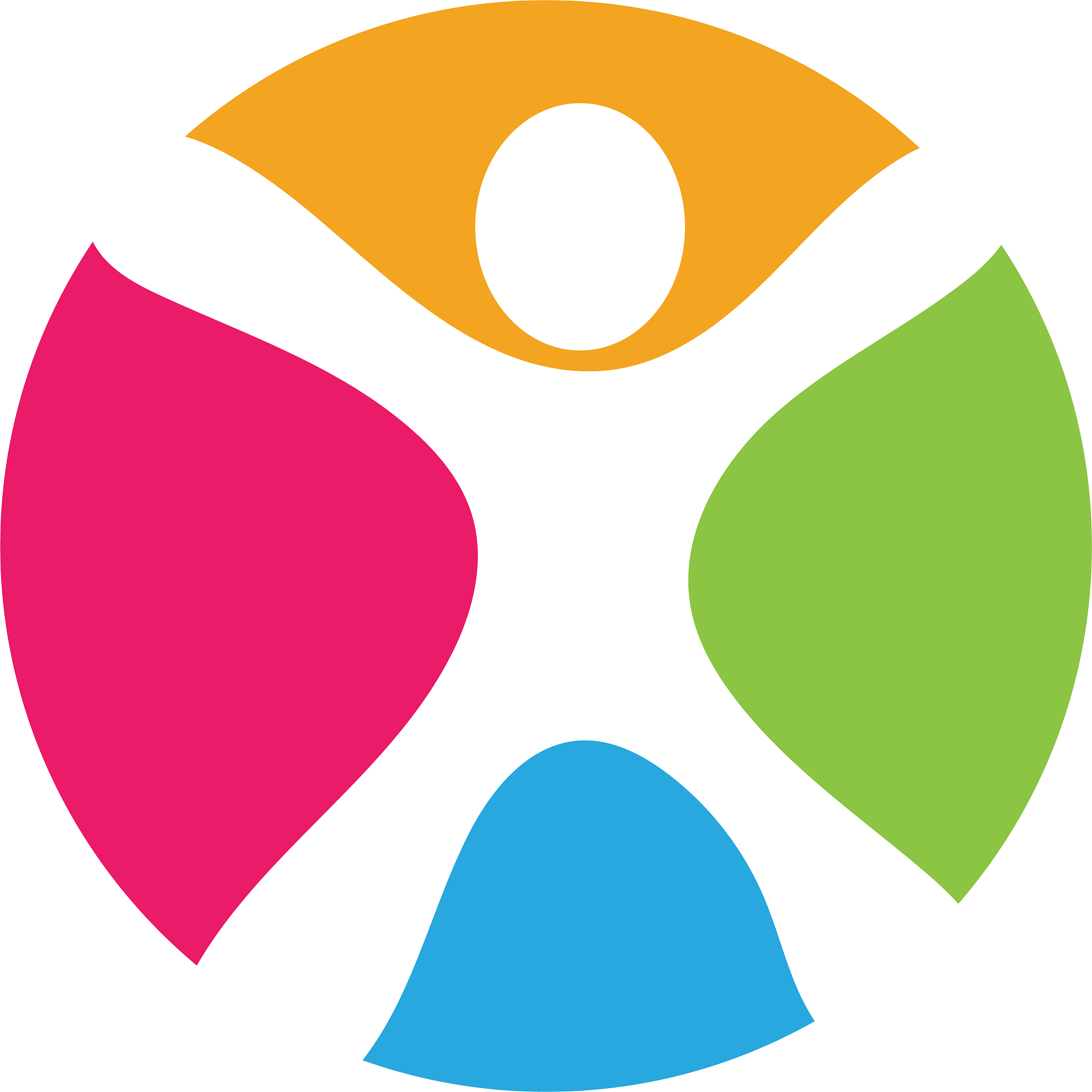 human character logo sign