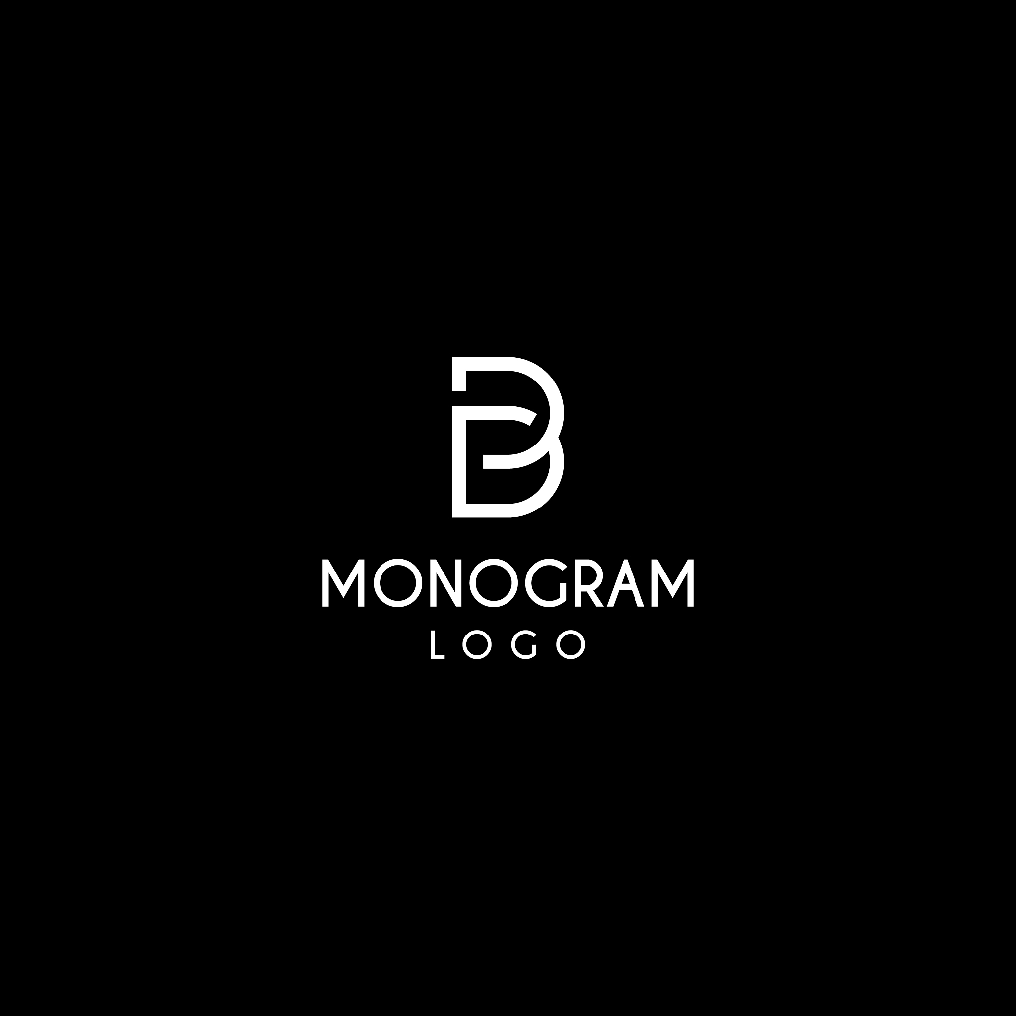 b logo