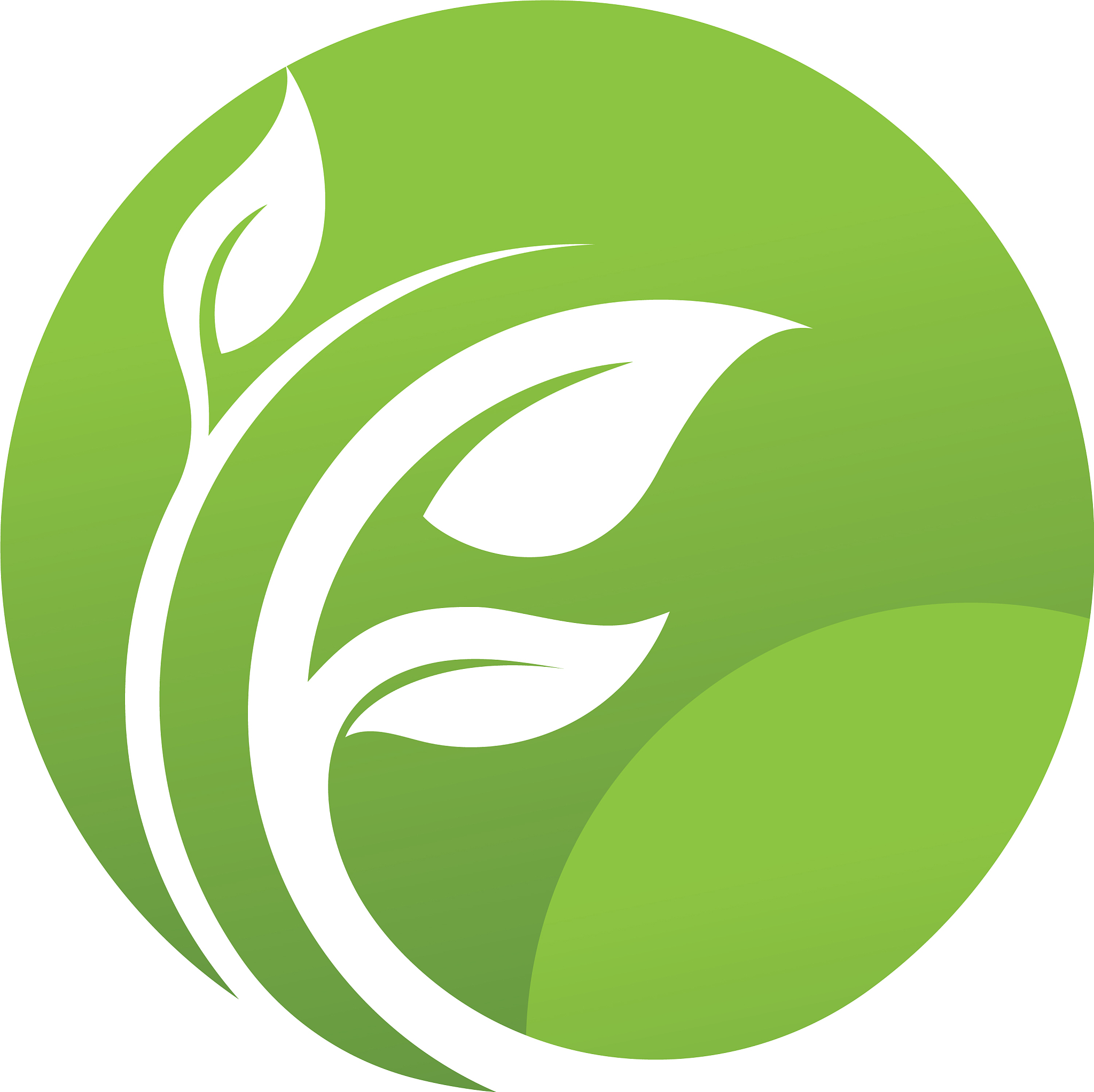 logos green tree leaf ecology