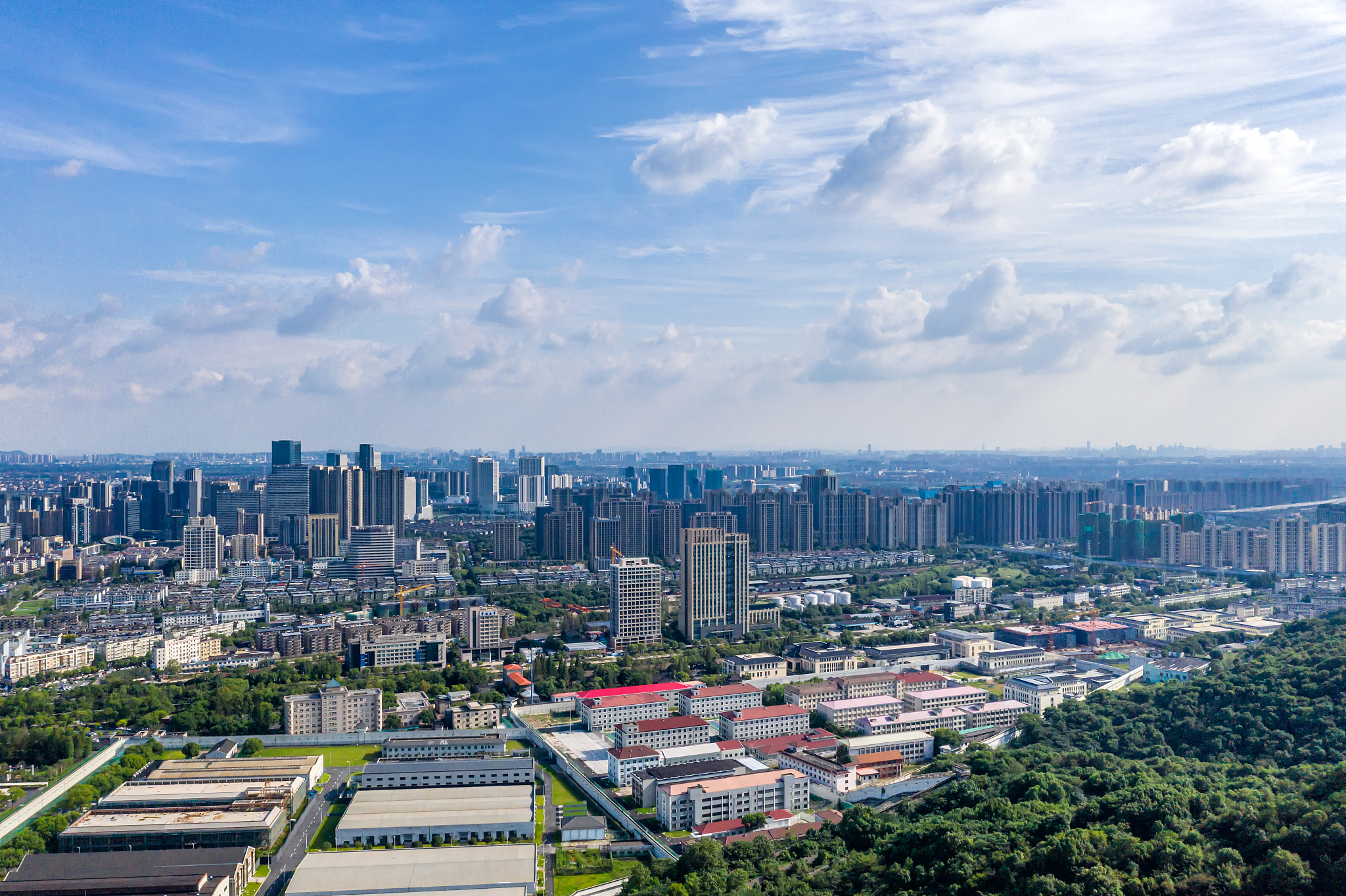 余杭临平城市风光