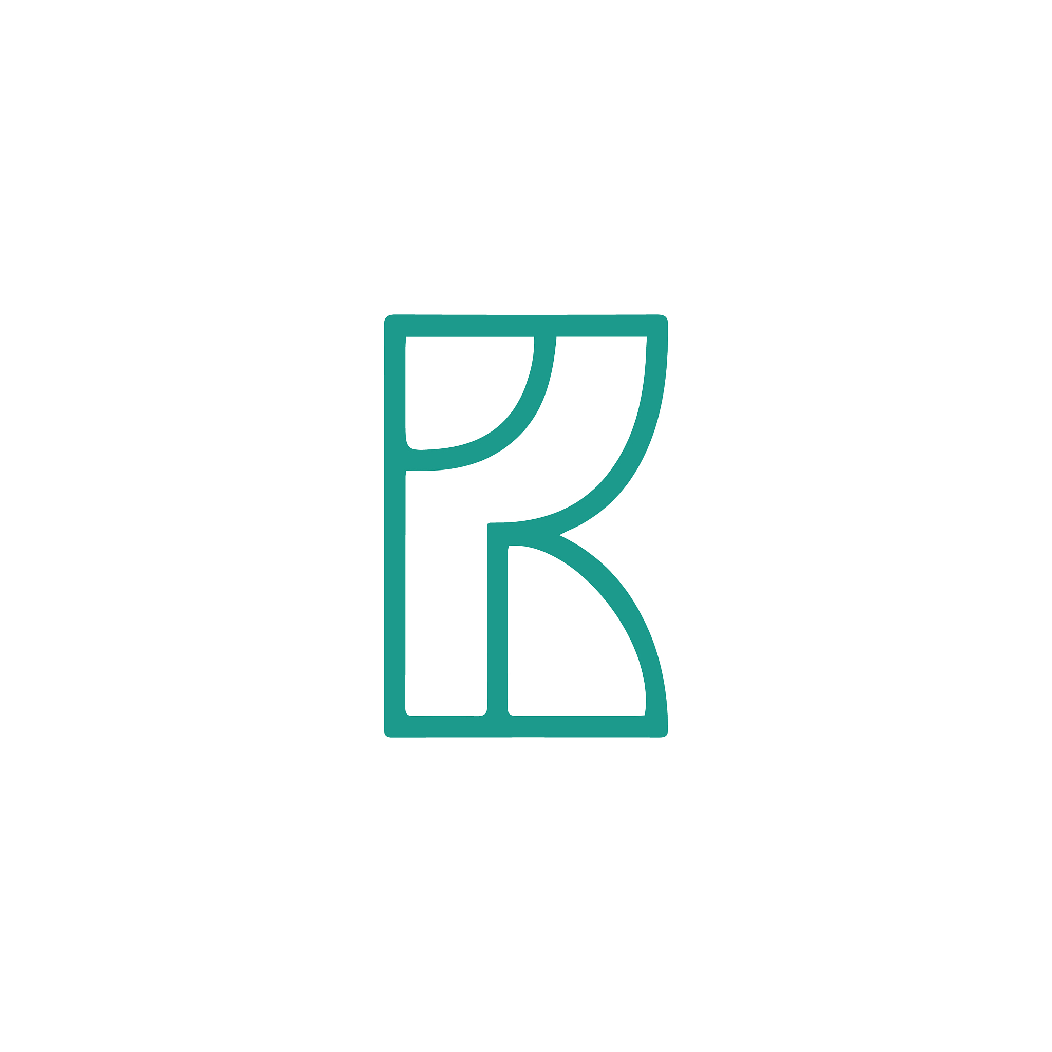 initial letter k logo design template