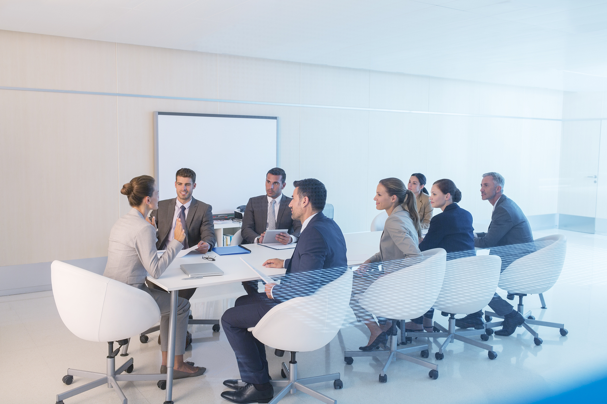 business people meeting in conference room