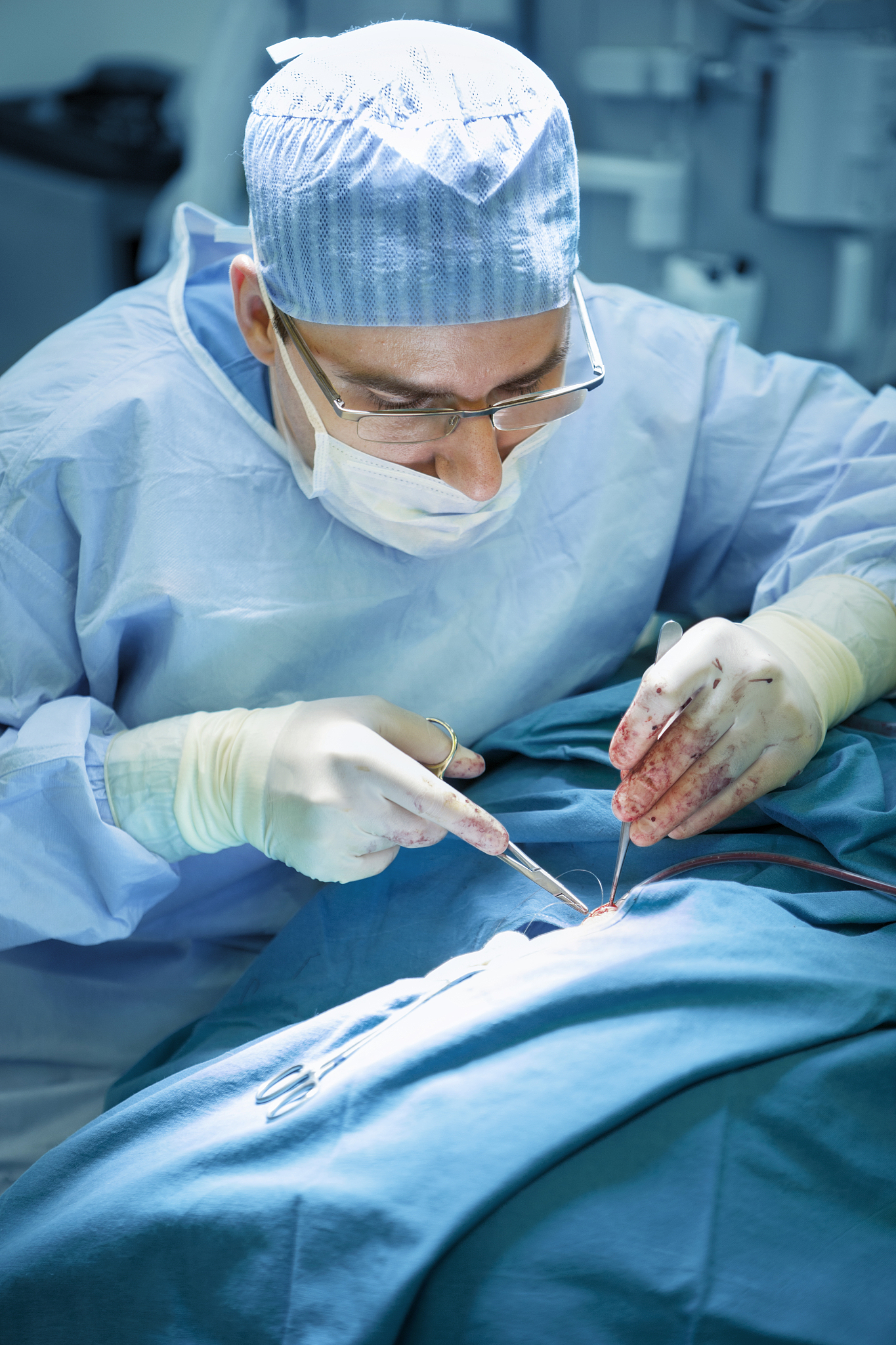 doctor in surgery