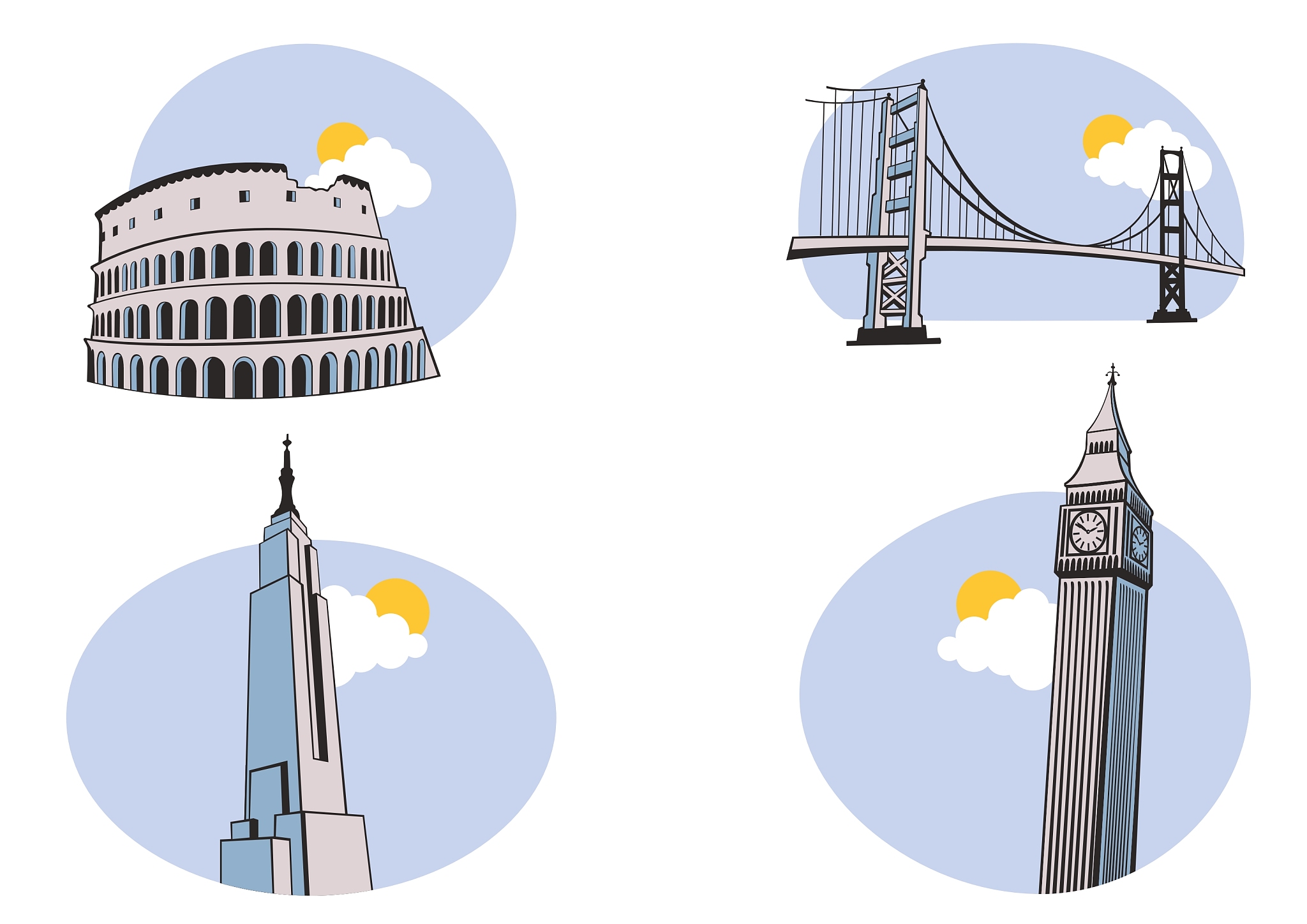 travel icons