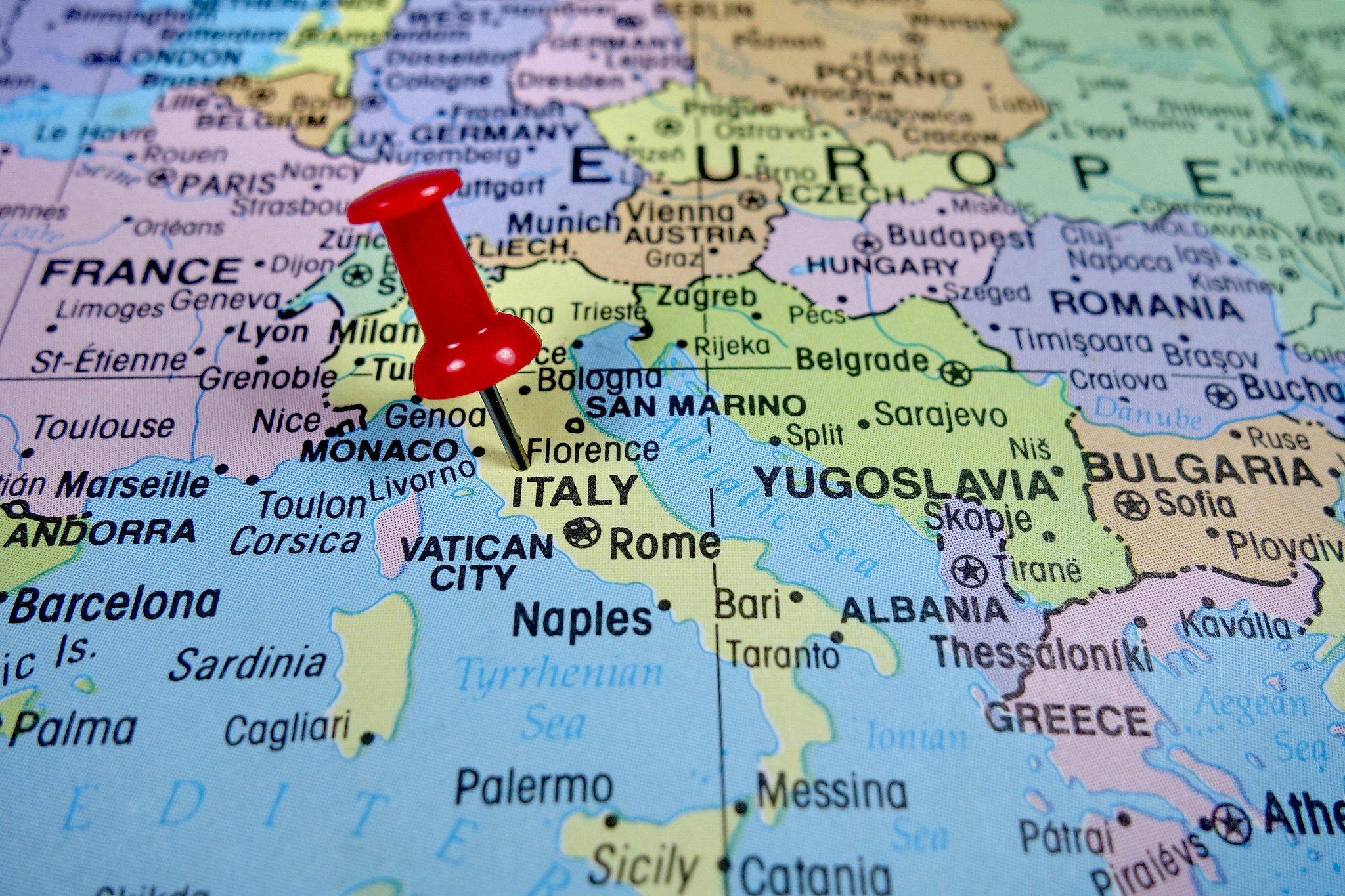 italy map