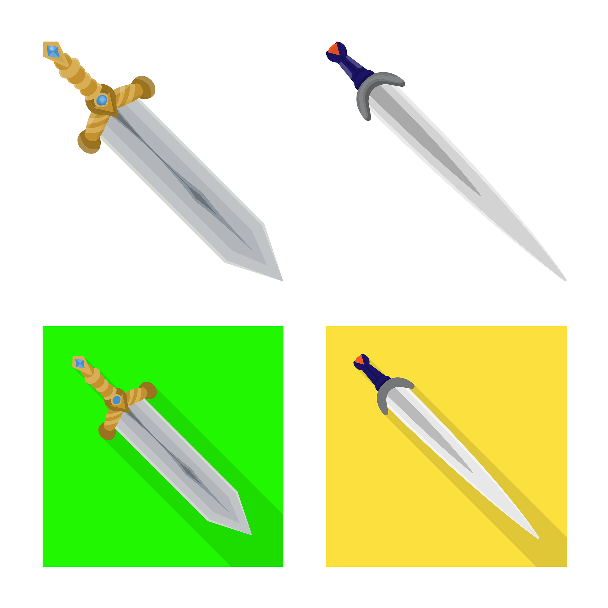game and armor symbol set