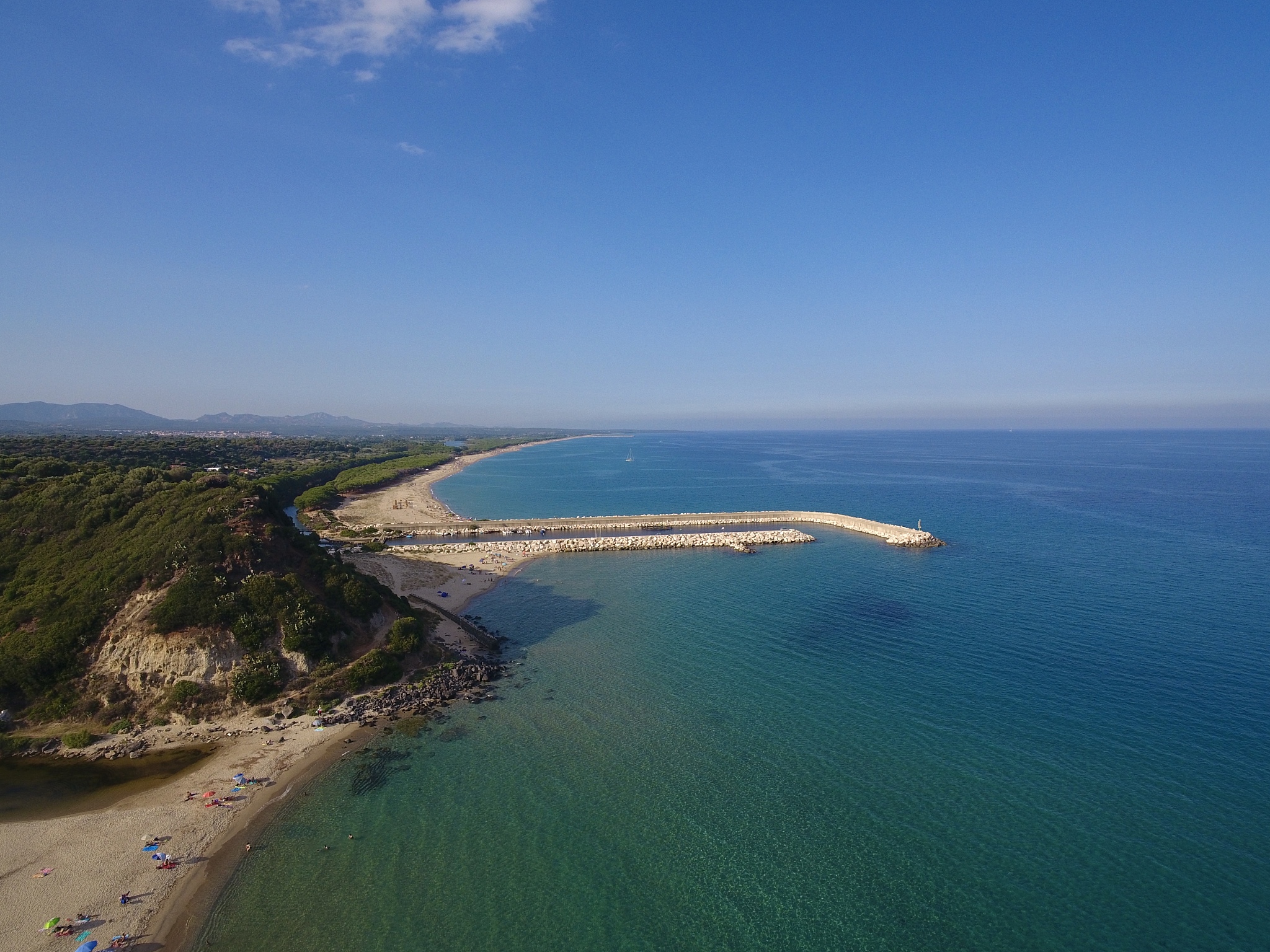 sardinia's beauty/"fifty" shades of blue/footage by drone