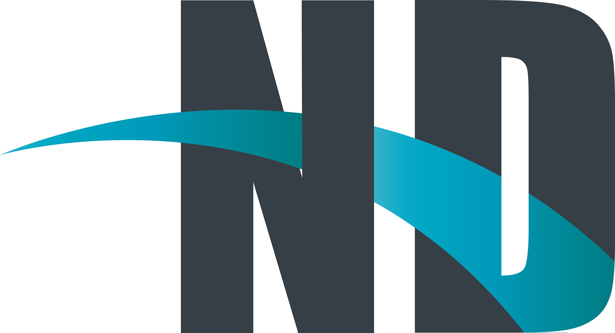 initial letter overlapping design logo