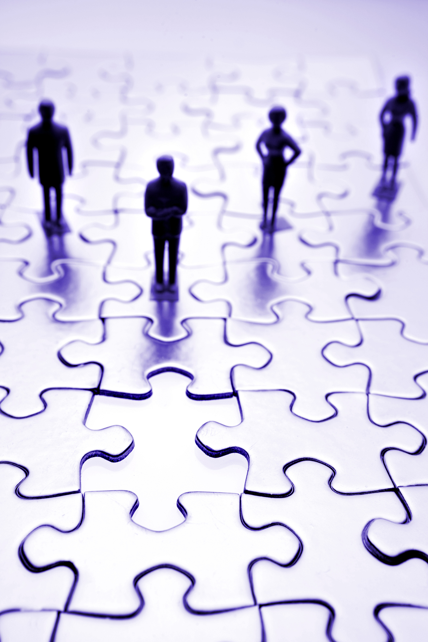 puzzle and people